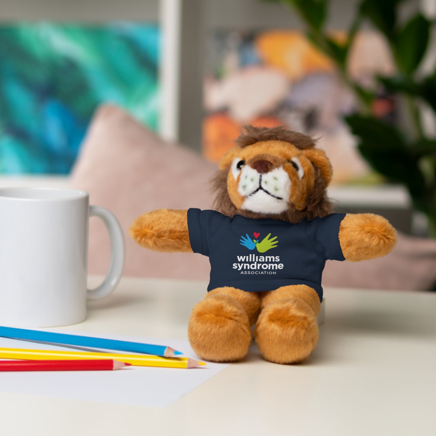 Stuffed Animal with Logo T-shirt