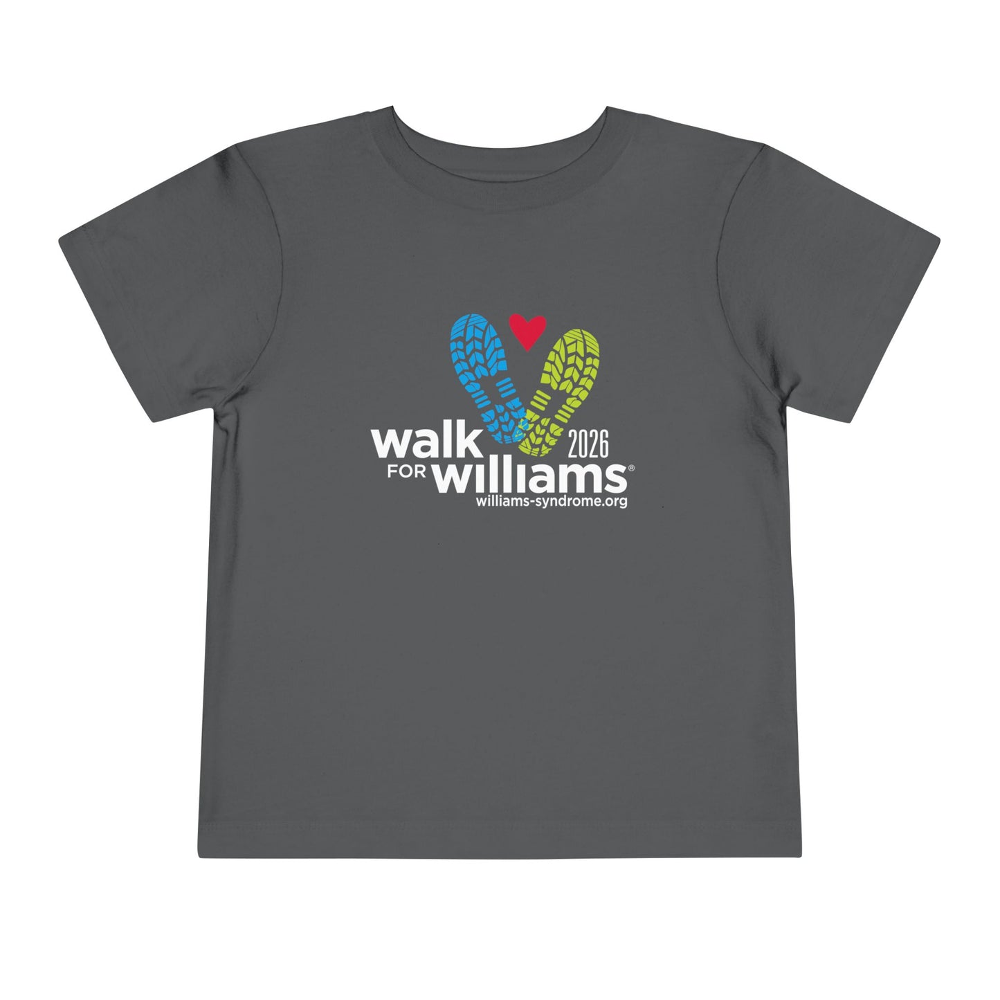 2026 Official Walk for Williams Toddler Tee