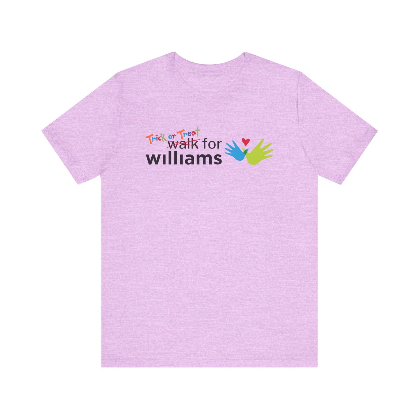 Trick-or-Treat Walk for Williams: Official Williams Syndrome Awareness Unisex Tee