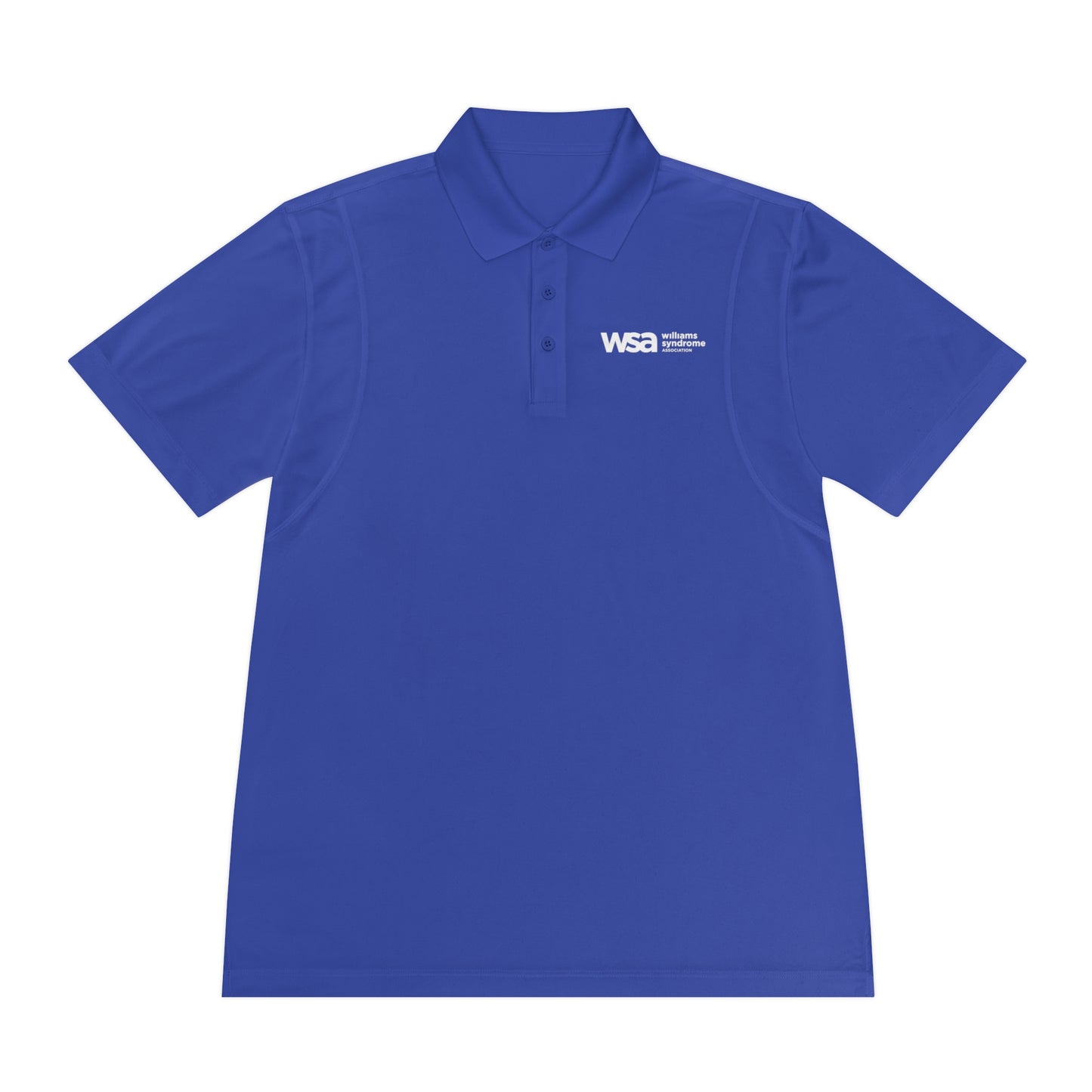 WSA Letters Logo Sport Polo Shirt