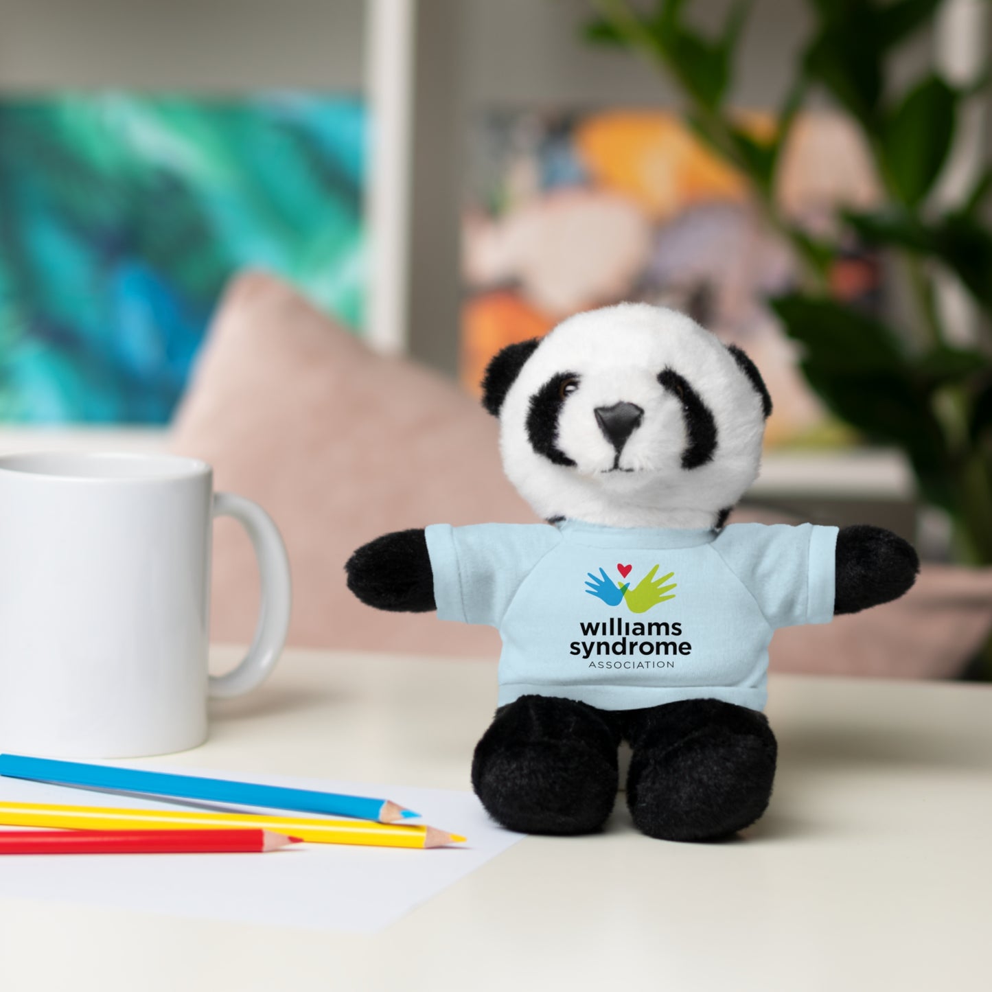 Stuffed Animal with Logo T-shirt