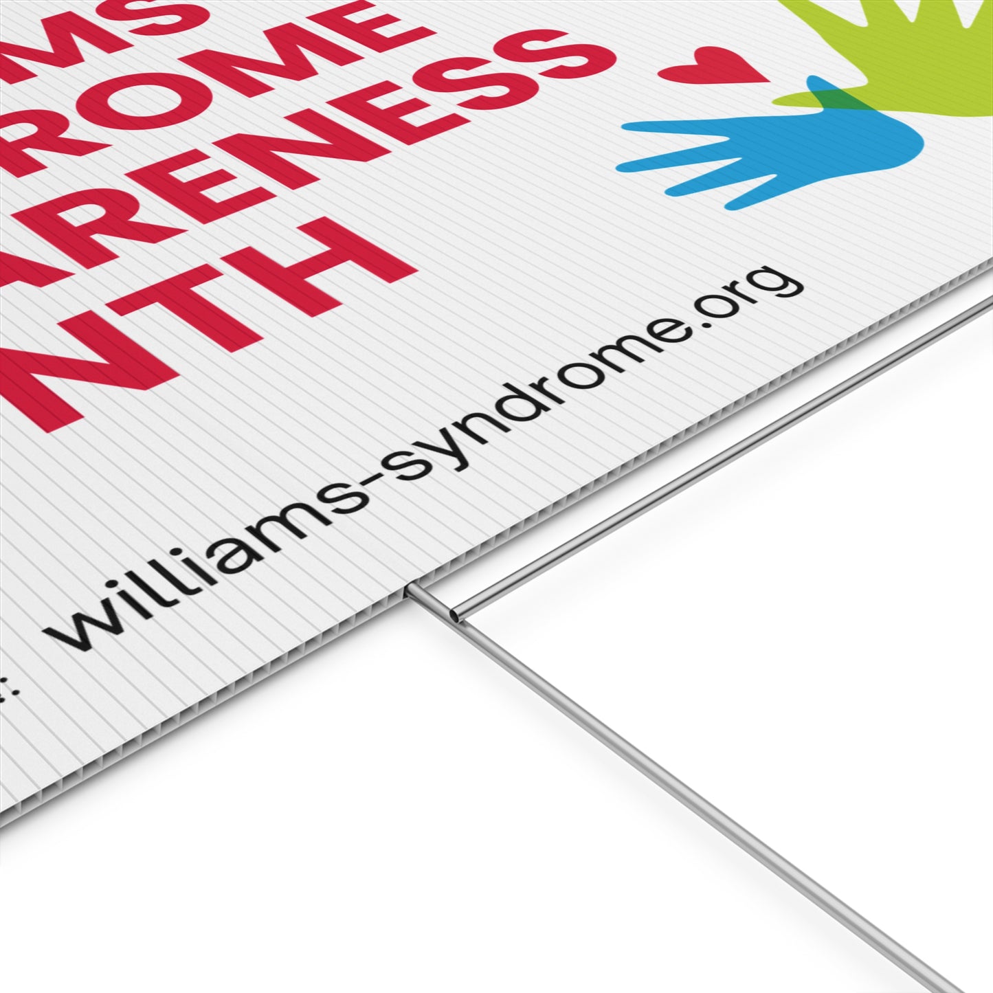 Awareness Month Plastic Yard Sign