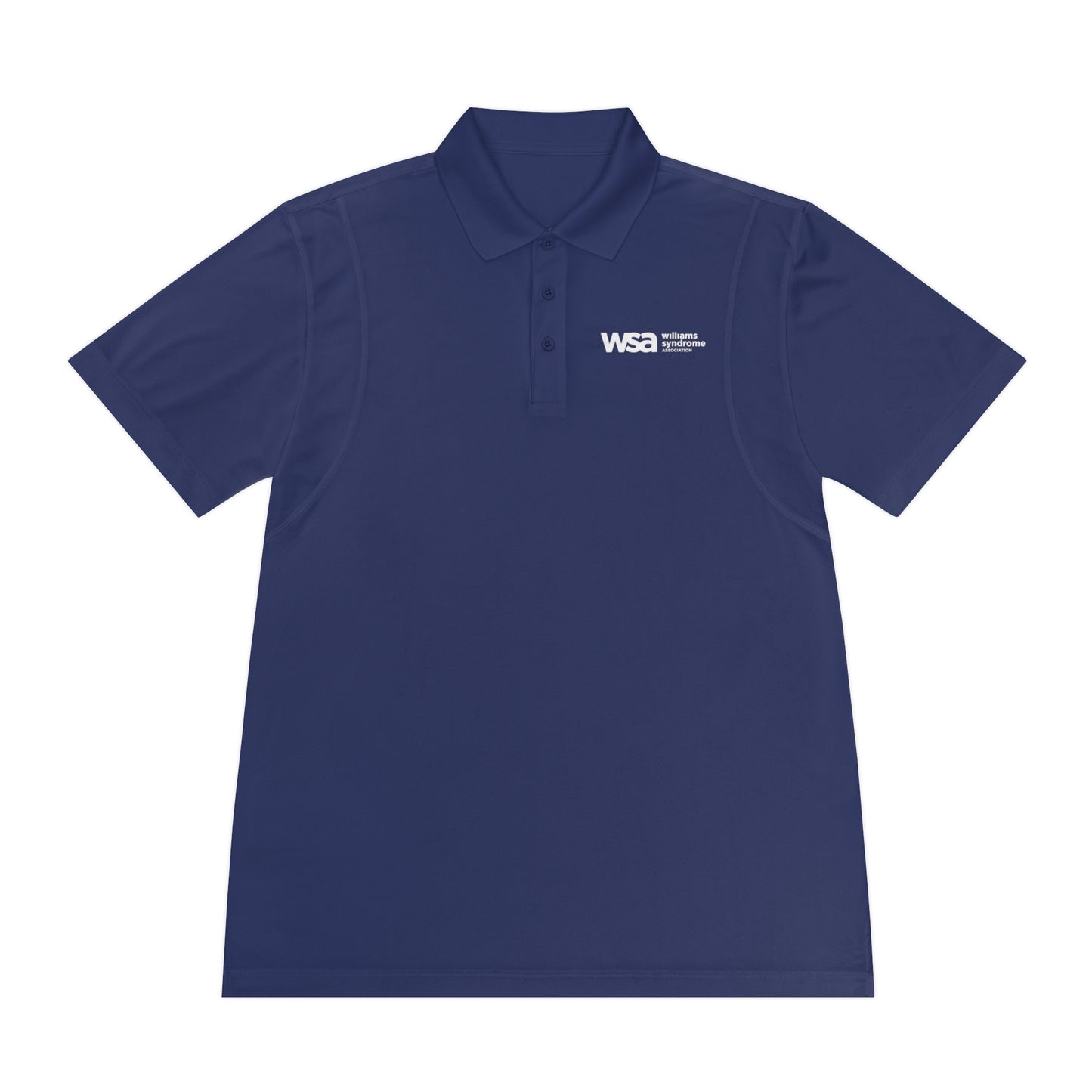 WSA Letters Logo Sport Polo Shirt