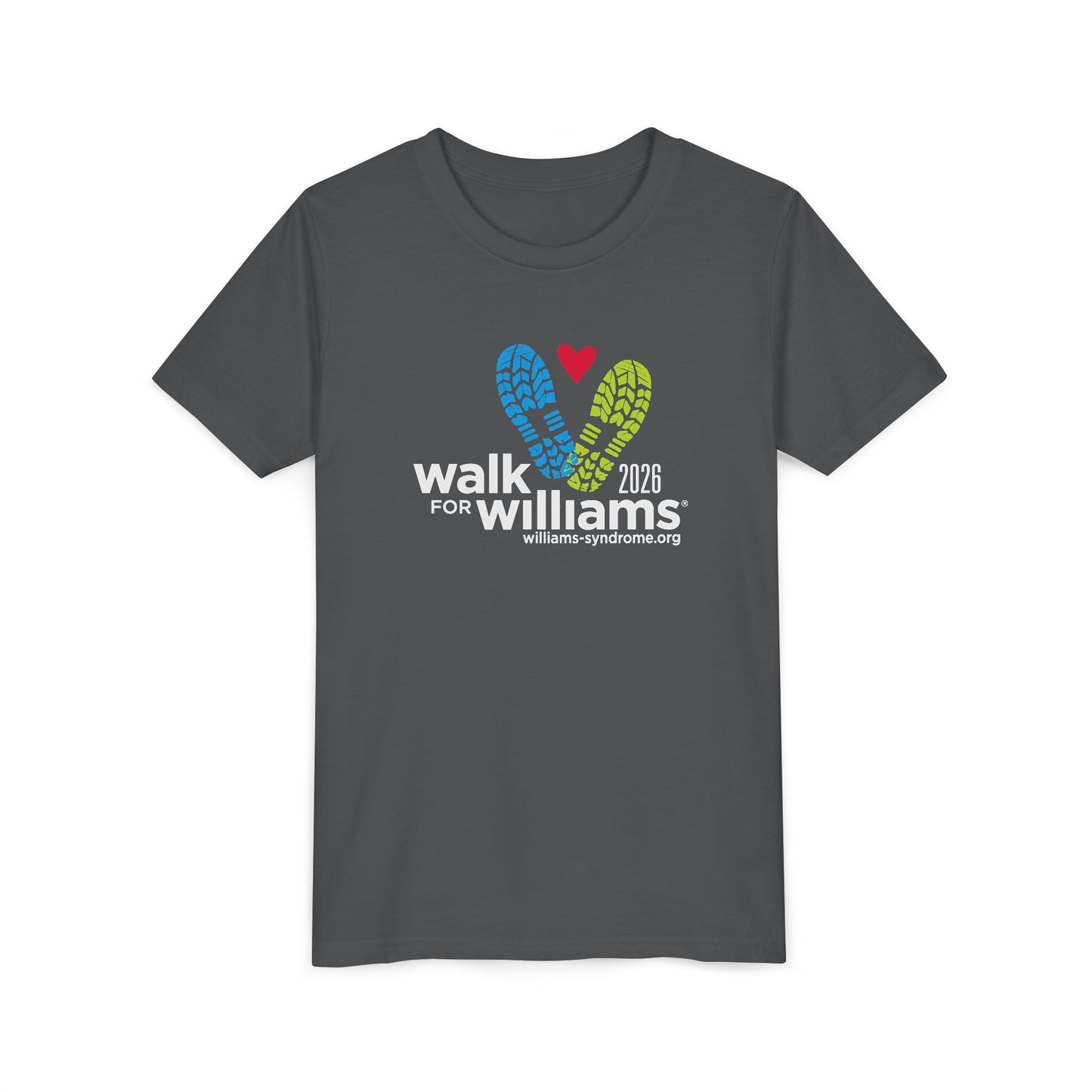 2026 Official Walk for Williams Youth Tee