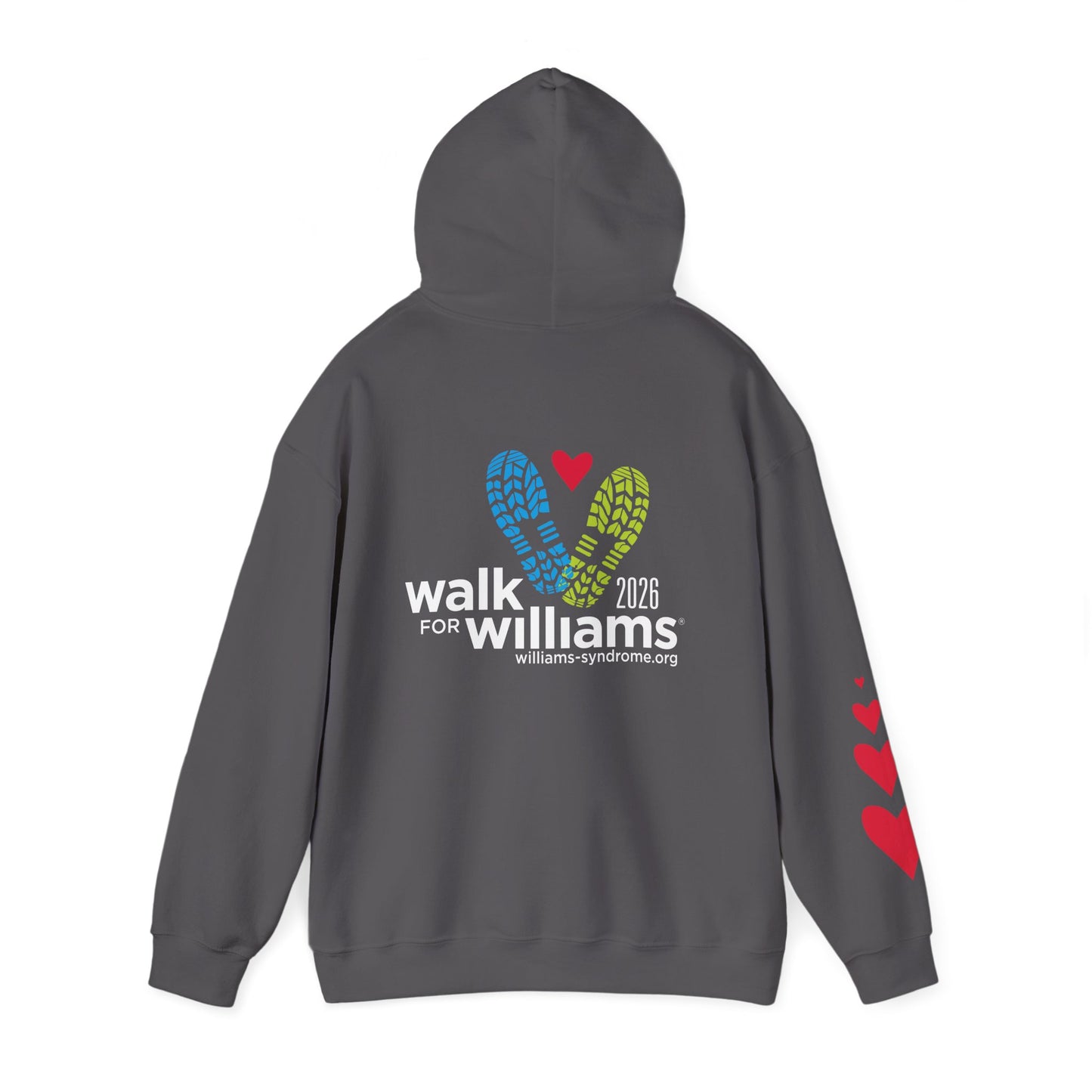 2026 Walk for Williams Unisex Hooded Sweatshirt