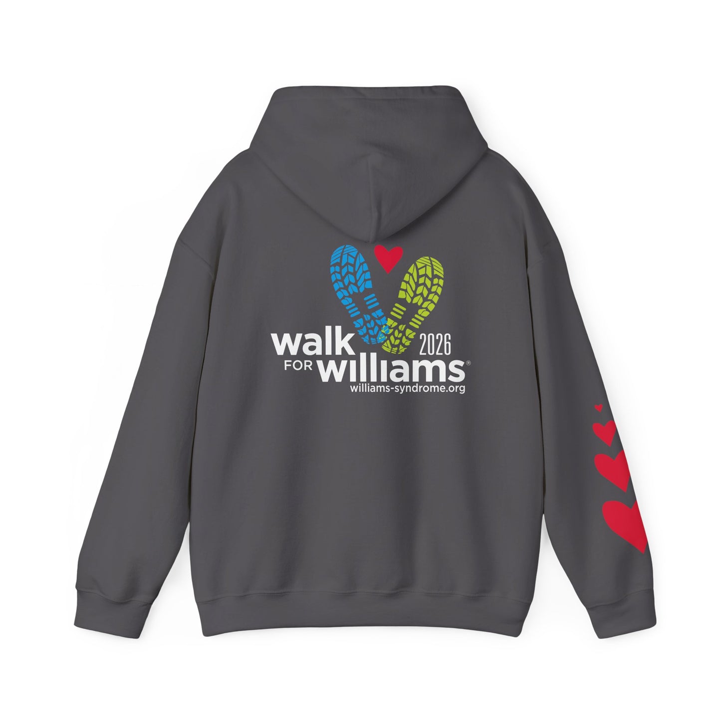 2026 Walk for Williams Unisex Hooded Sweatshirt