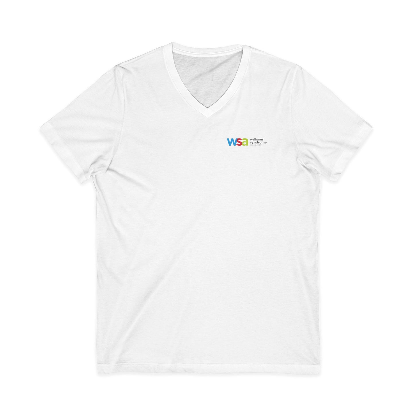 WSA Letters Unisex V-Neck Tee