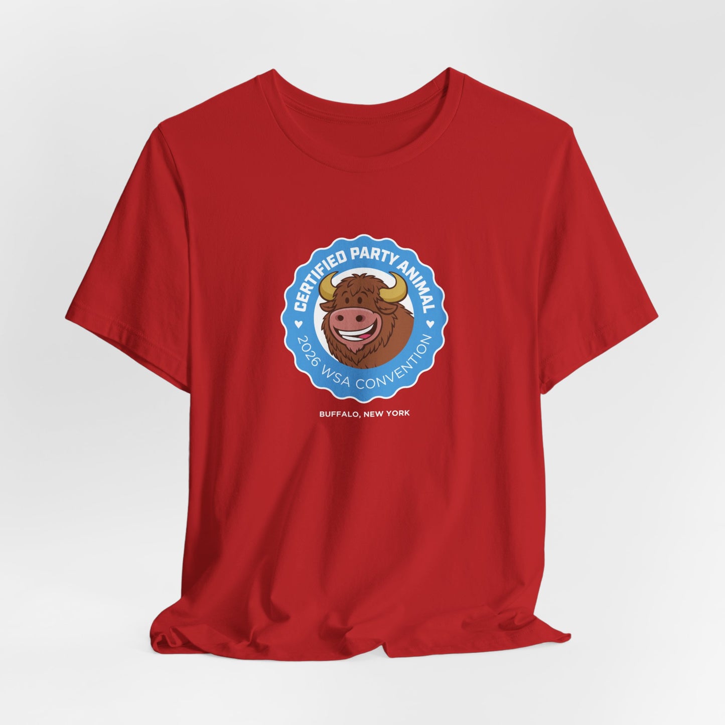 2026 Buffalo Convention Unisex Tee-Party Animal