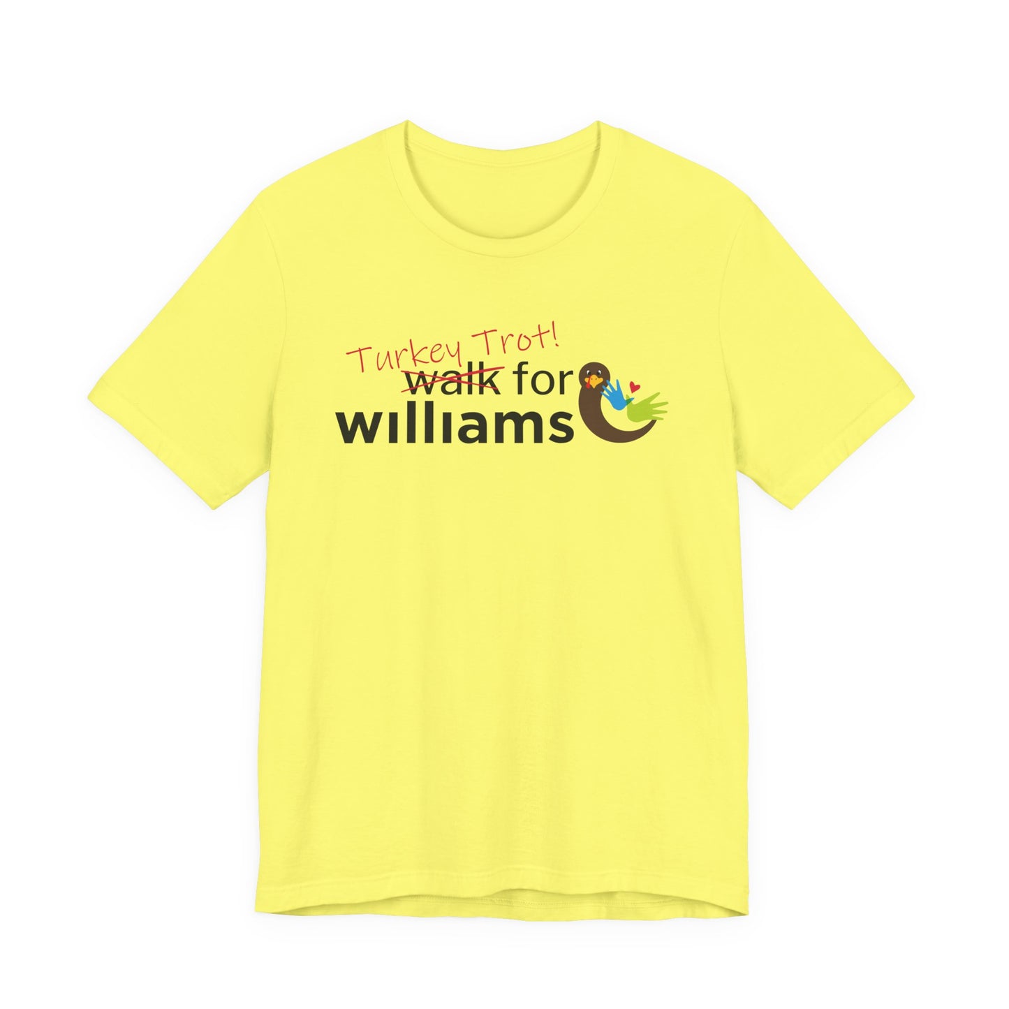Turkey Trot Walk for Williams: Official Williams Syndrome Awareness Unisex Tee