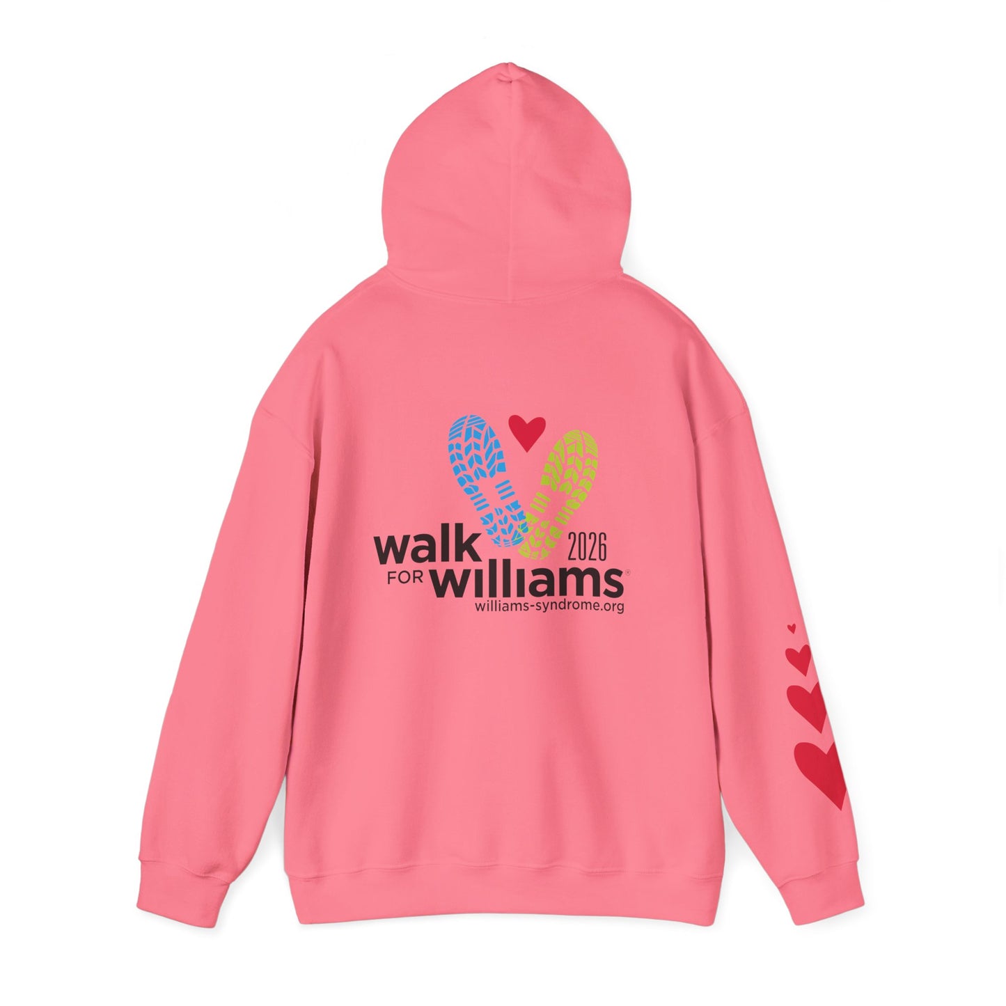2026 Walk for Williams Unisex Hooded Sweatshirt