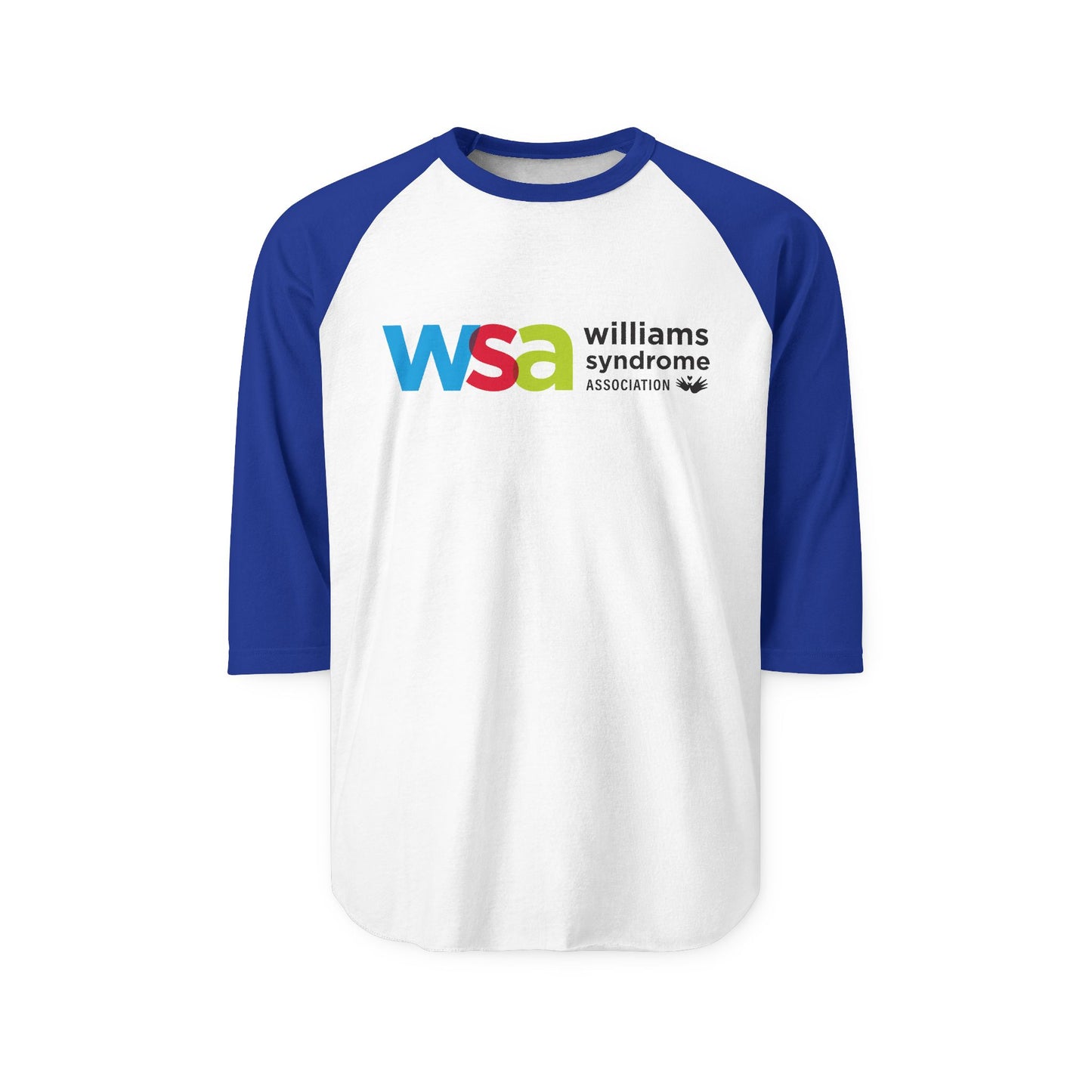 Baseball style Williams Syndrome Awareness Raglan Shirt