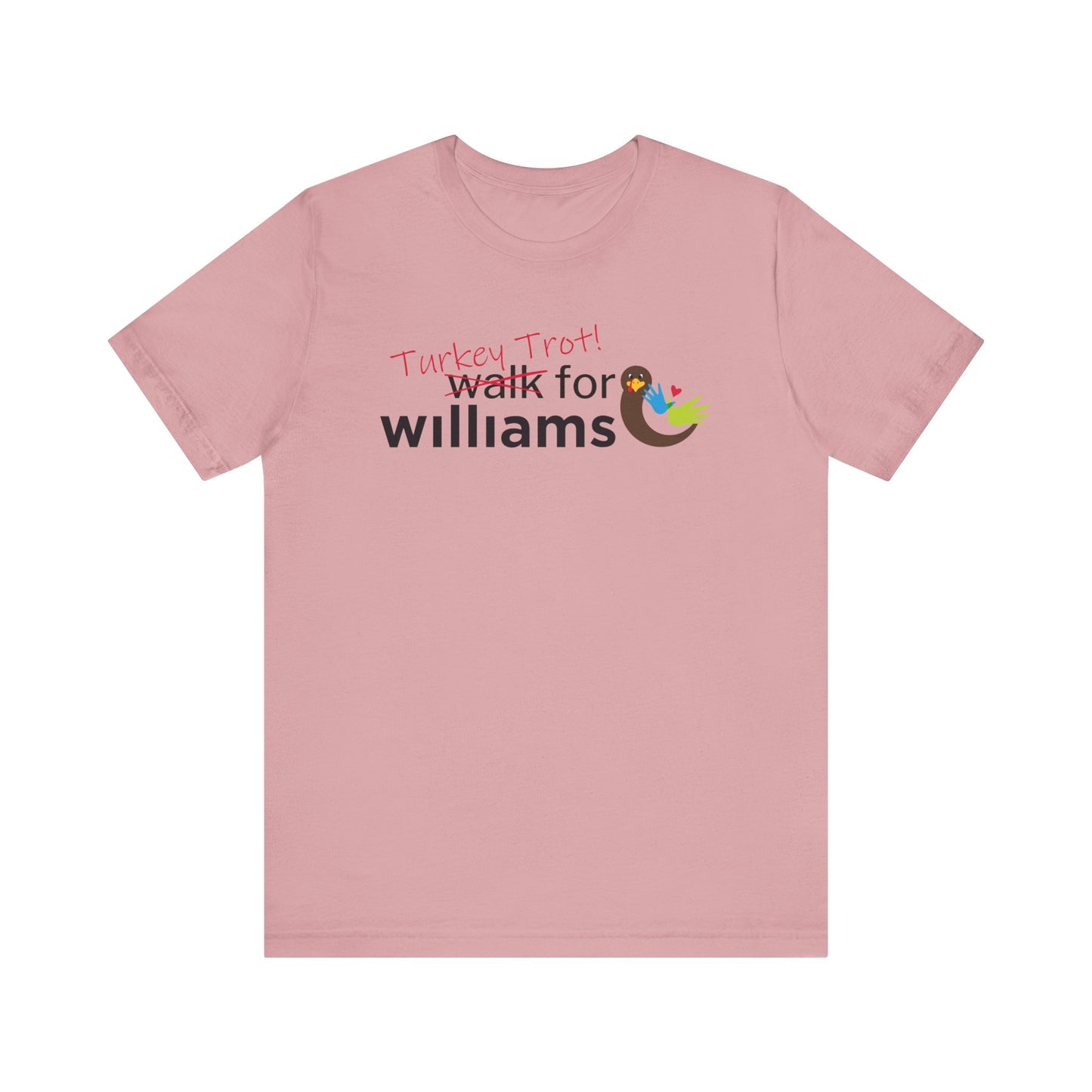 Turkey Trot Walk for Williams: Official Williams Syndrome Awareness Unisex Tee