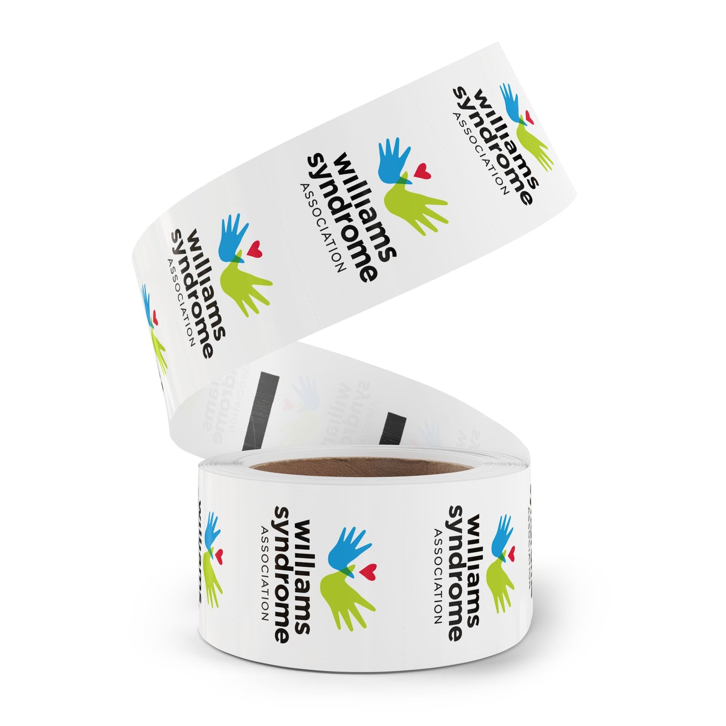 WSA Logo Round Sticker Roll