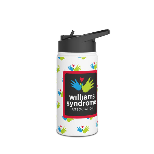 Heart and Hands Logo Stainless Steel Water Bottle, Standard Lid