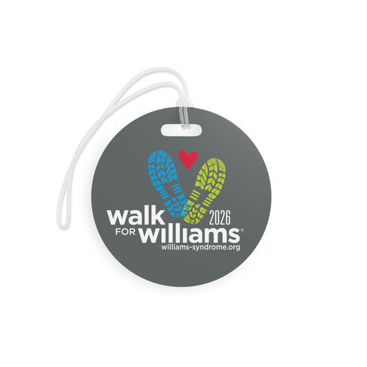 2026 Walk for Williams Luggage Tags