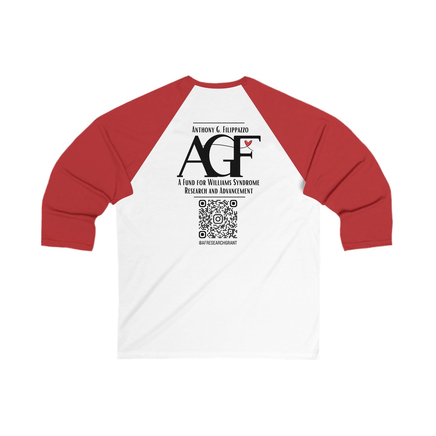 AGF - WSA Unisex 3/4 Sleeve Baseball Tee