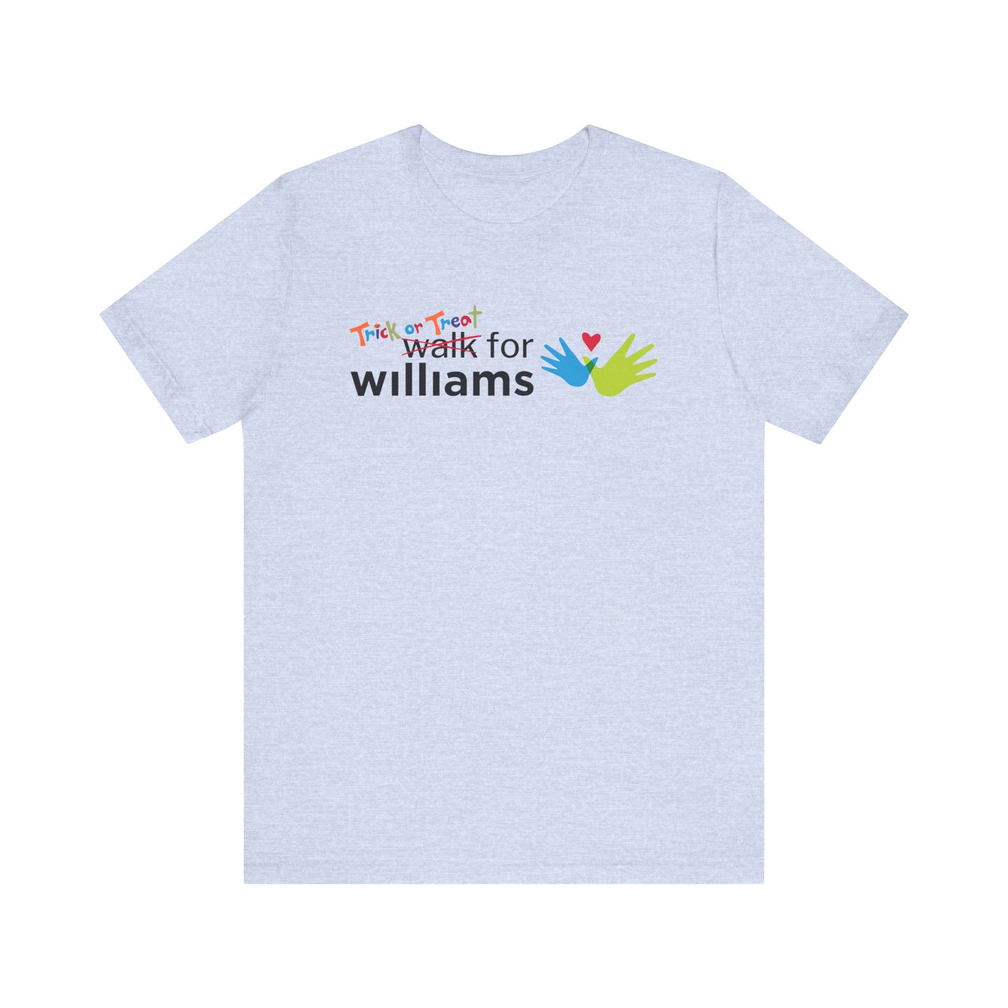 Trick-or-Treat Walk for Williams: Official Williams Syndrome Awareness Unisex Tee