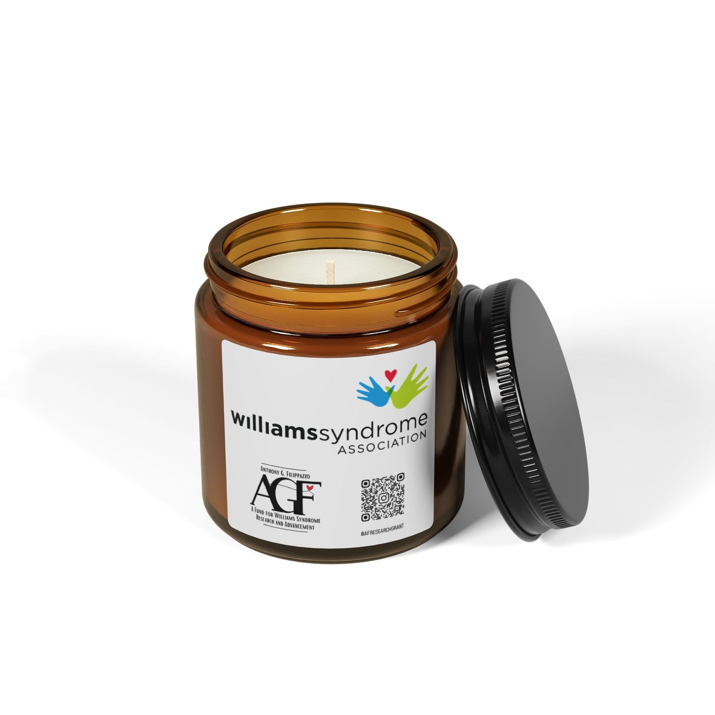 AGF - WSA Scented Soy Candle - Amber Jar