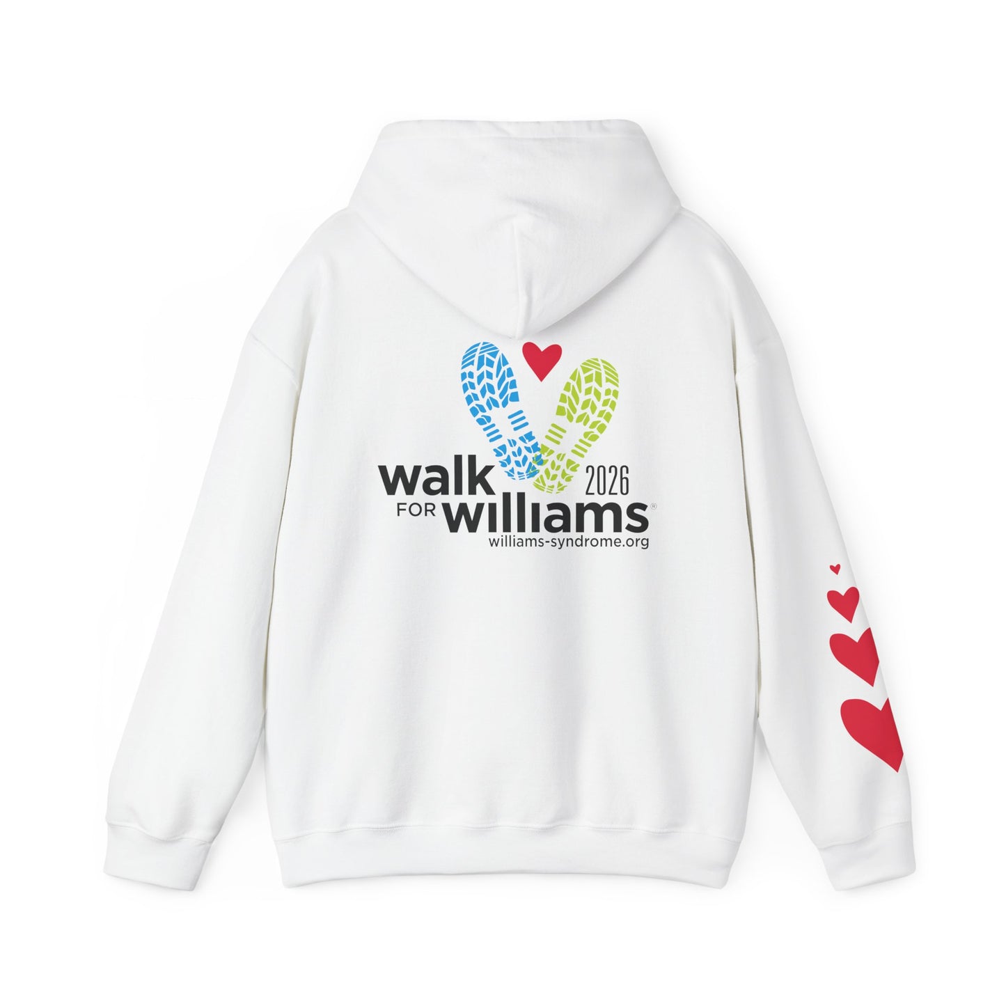 2026 Walk for Williams Unisex Hooded Sweatshirt