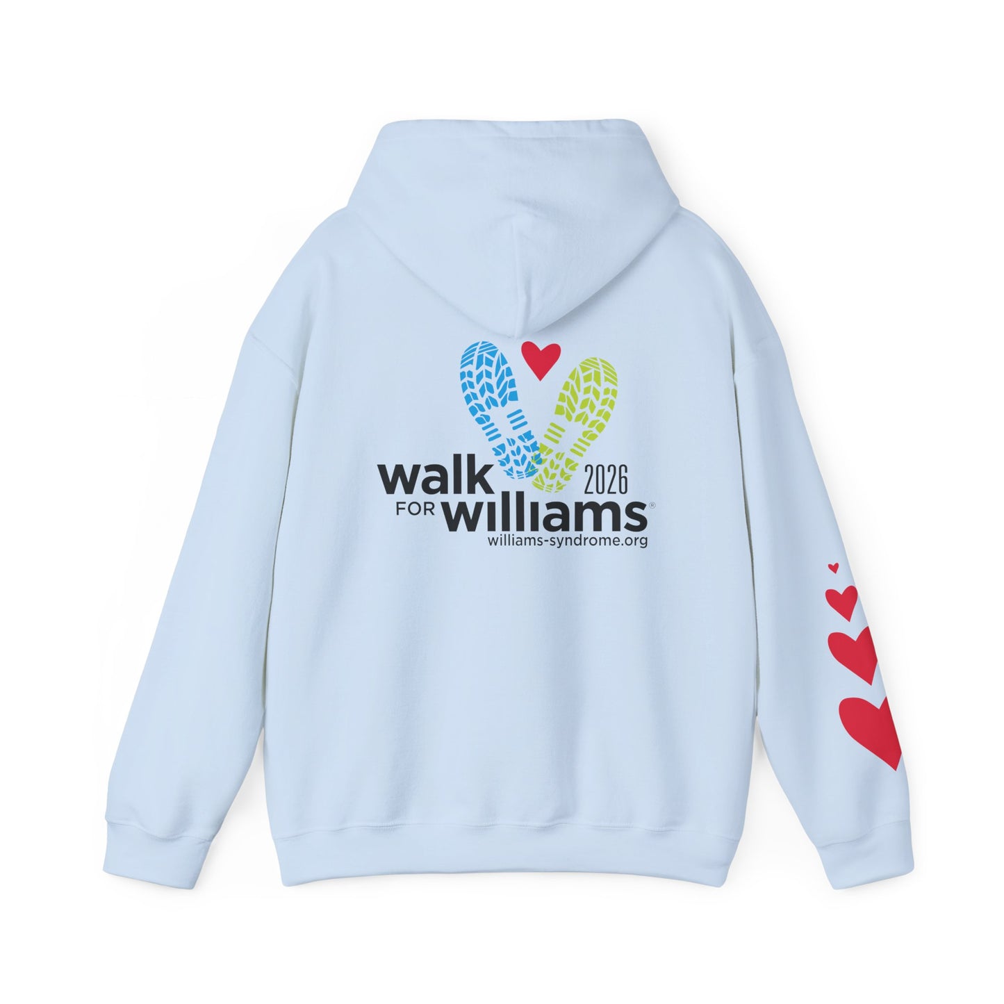 2026 Walk for Williams Unisex Hooded Sweatshirt