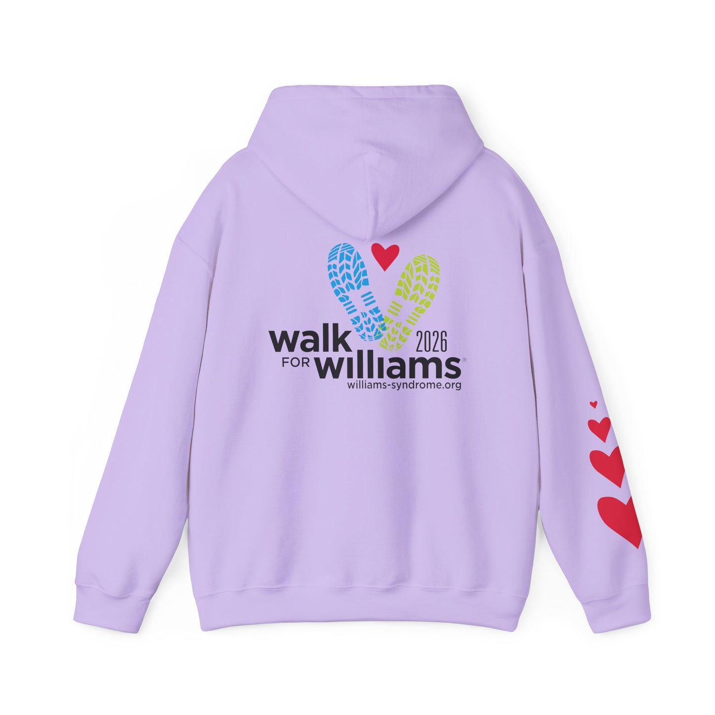 2026 Walk for Williams Unisex Hooded Sweatshirt