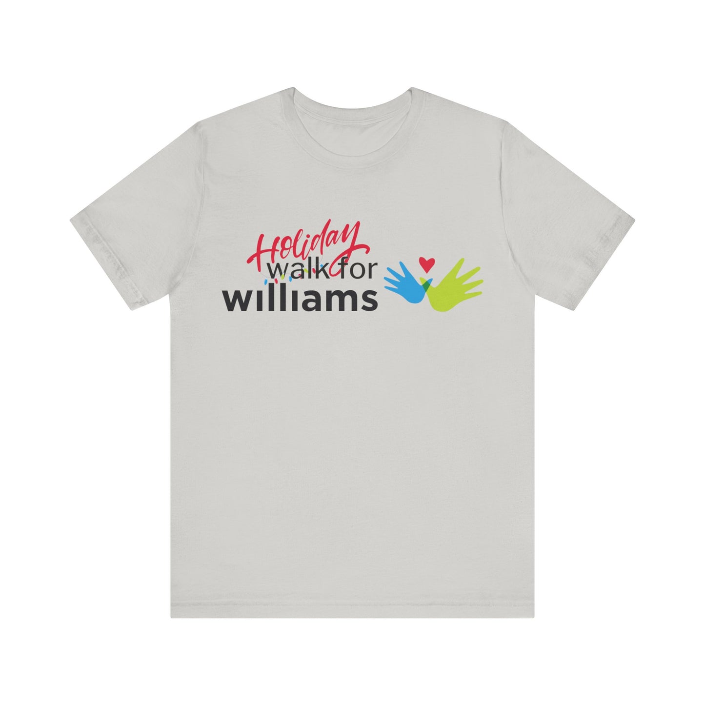 Holiday Lights Walk for Williams: Official Williams Syndrome Awareness Unisex Tee
