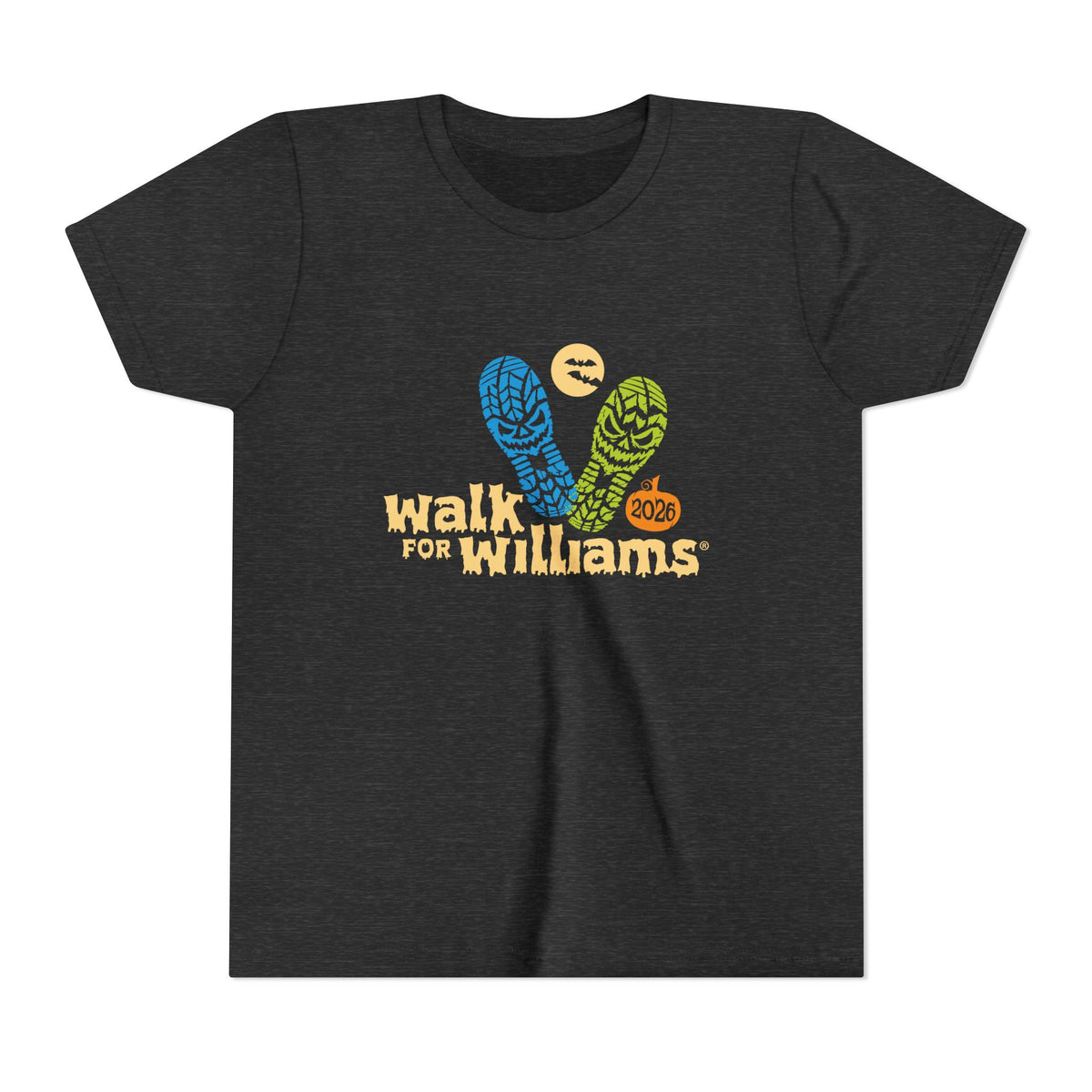Trick-or-Treat Walk for Williams Youth Unisex Tee 2026