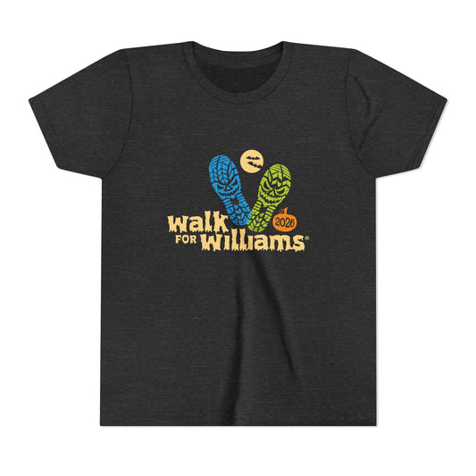 Trick-or-Treat Walk for Williams Youth Unisex Tee 2026