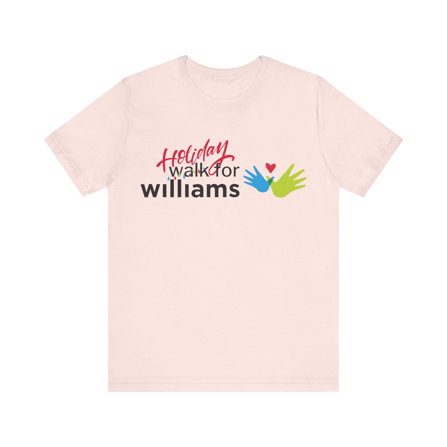 Holiday Lights Walk for Williams: Official Williams Syndrome Awareness Unisex Tee