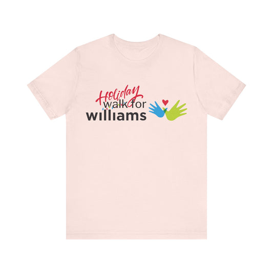 Holiday Lights Walk for Williams: Official Williams Syndrome Awareness Unisex Tee