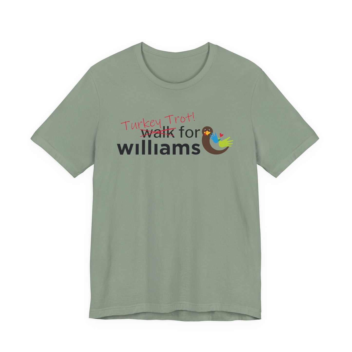 Turkey Trot Walk for Williams: Official Williams Syndrome Awareness Unisex Tee