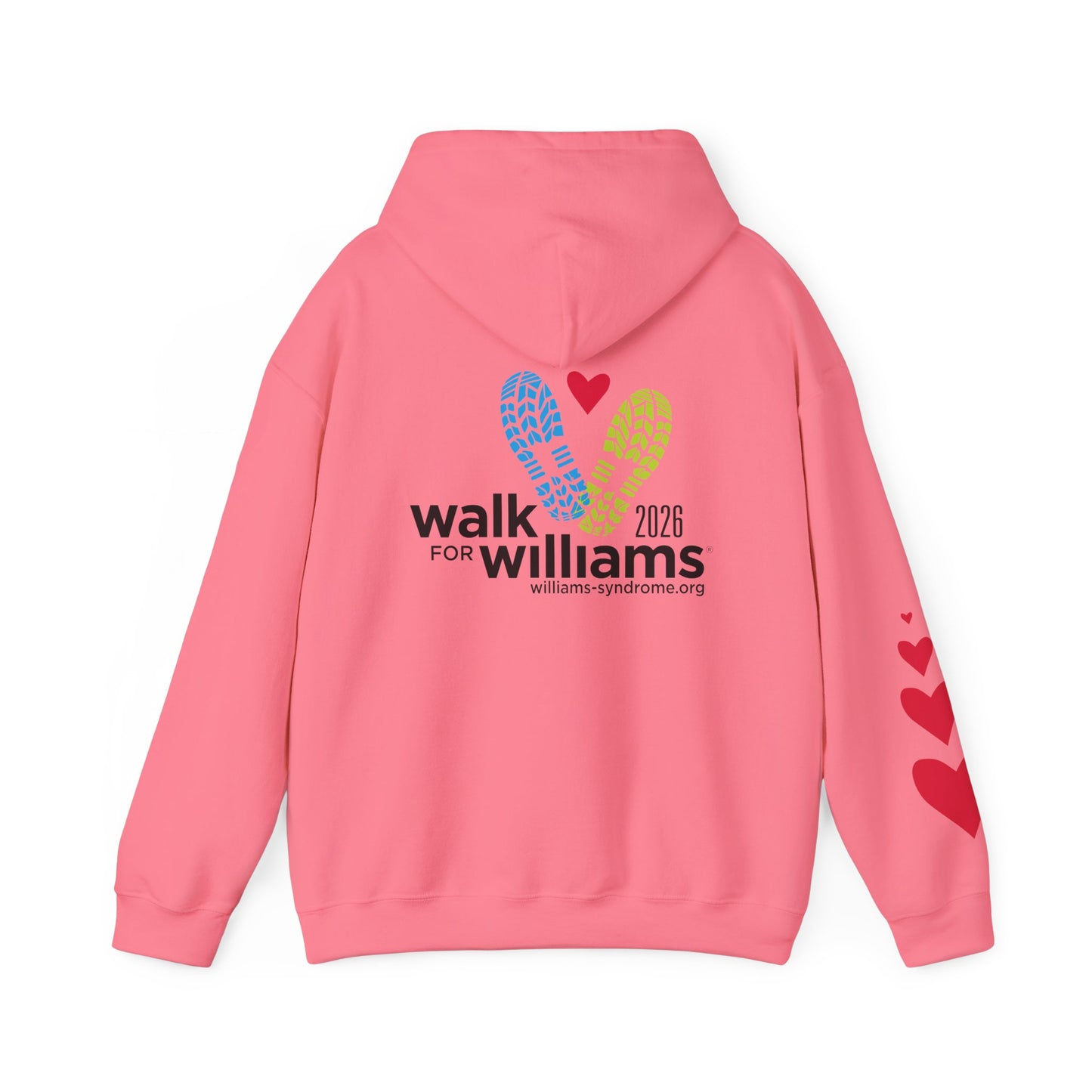 2026 Walk for Williams Unisex Hooded Sweatshirt
