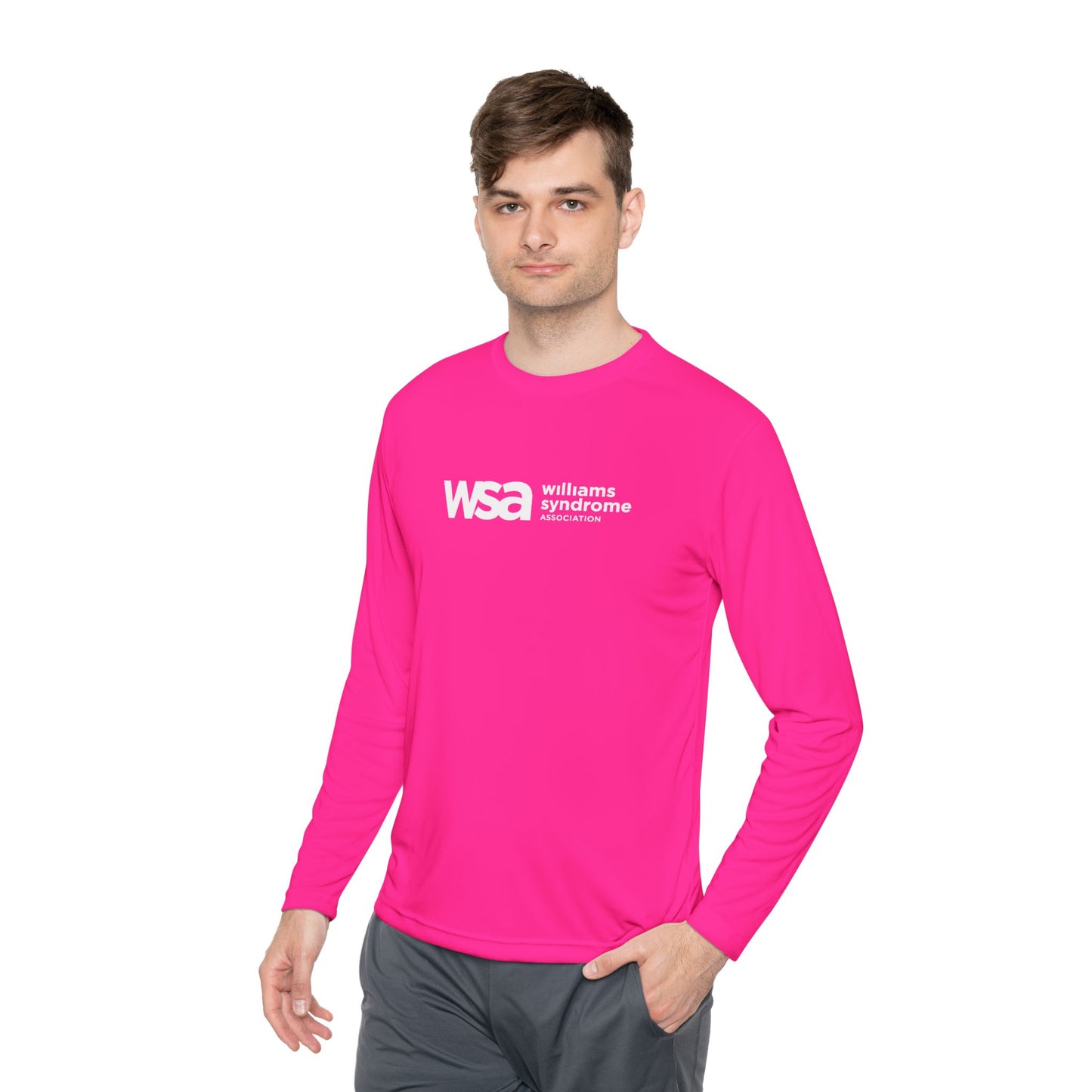 Performance Long Sleeve Tee - WSA Letters Logo