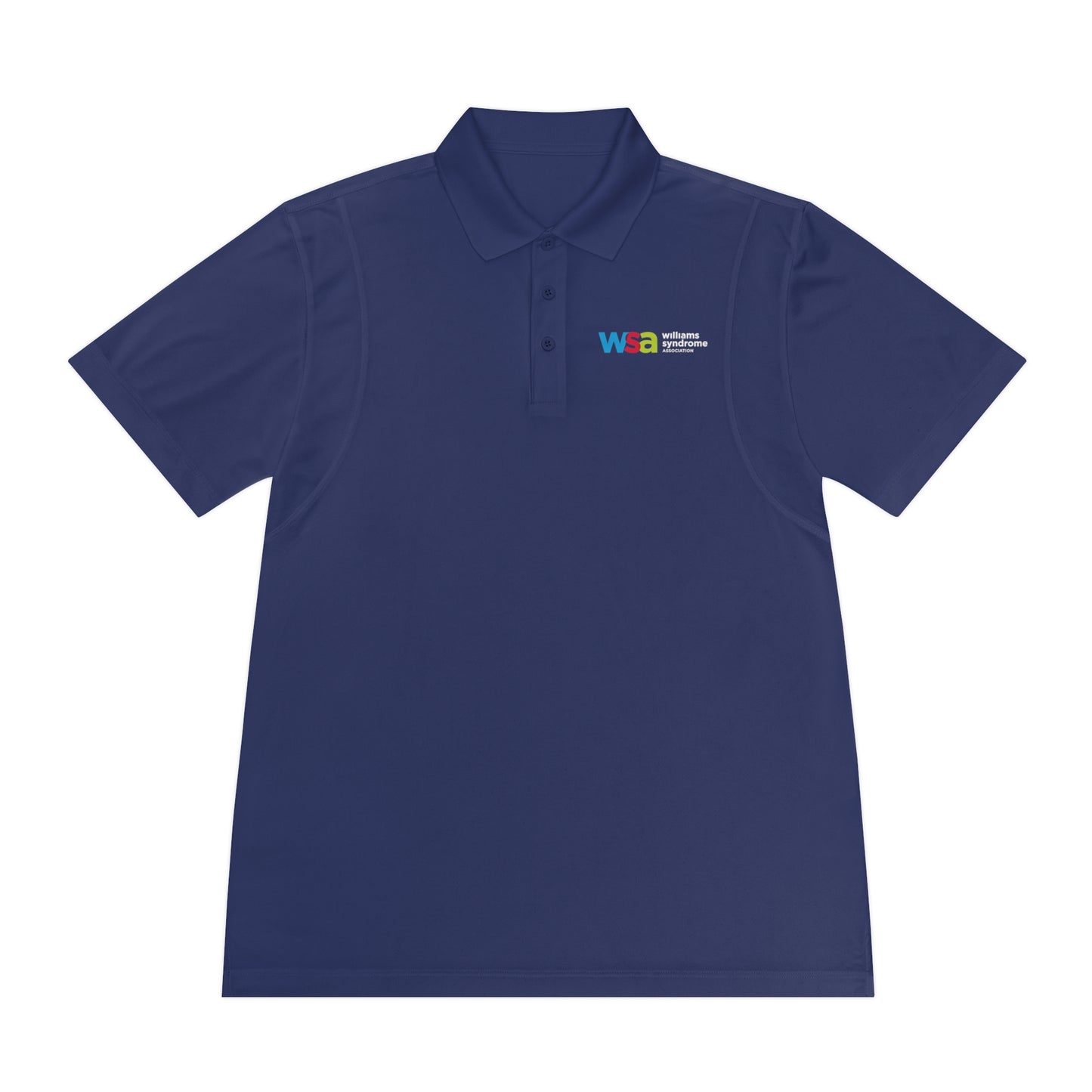 WSA Letters Sport Polo Shirt