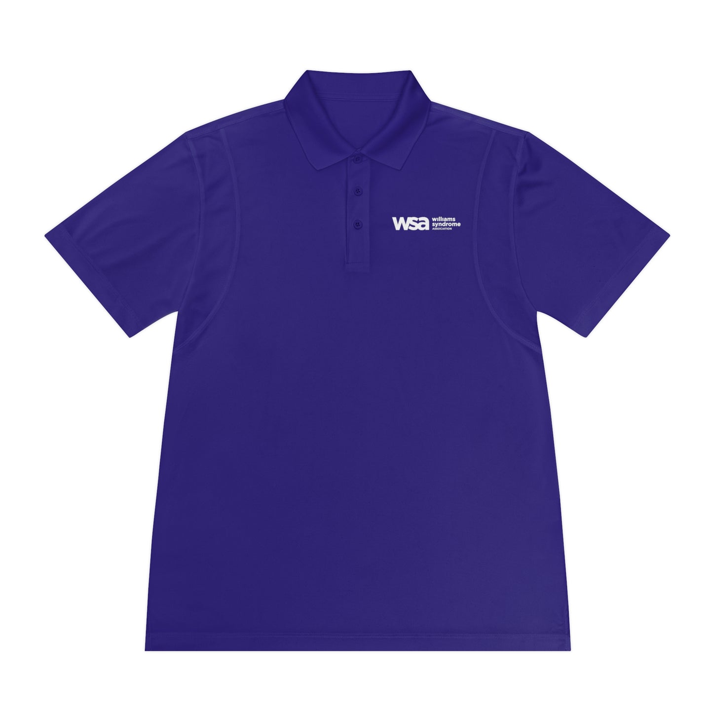 WSA Letters Logo Sport Polo Shirt