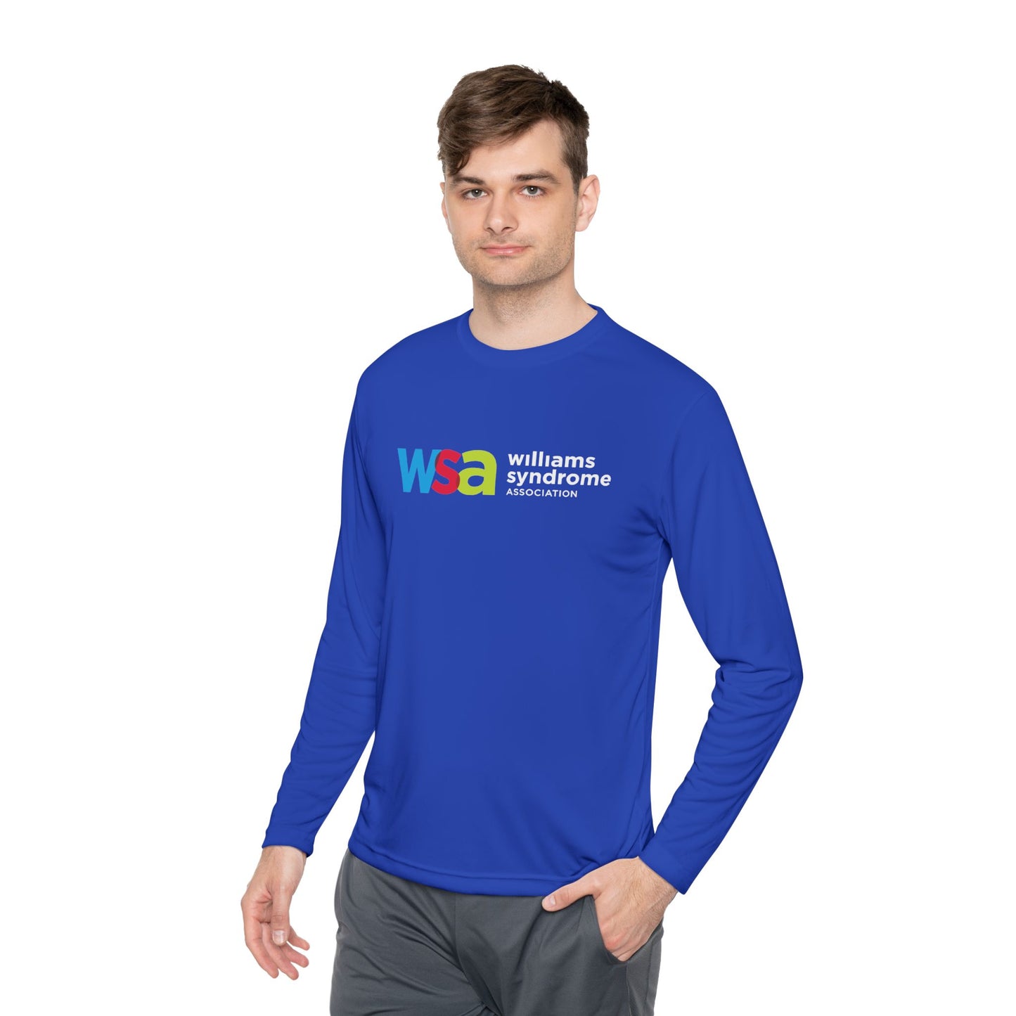 Performance Long Sleeve Tee - WSA Letters Logo