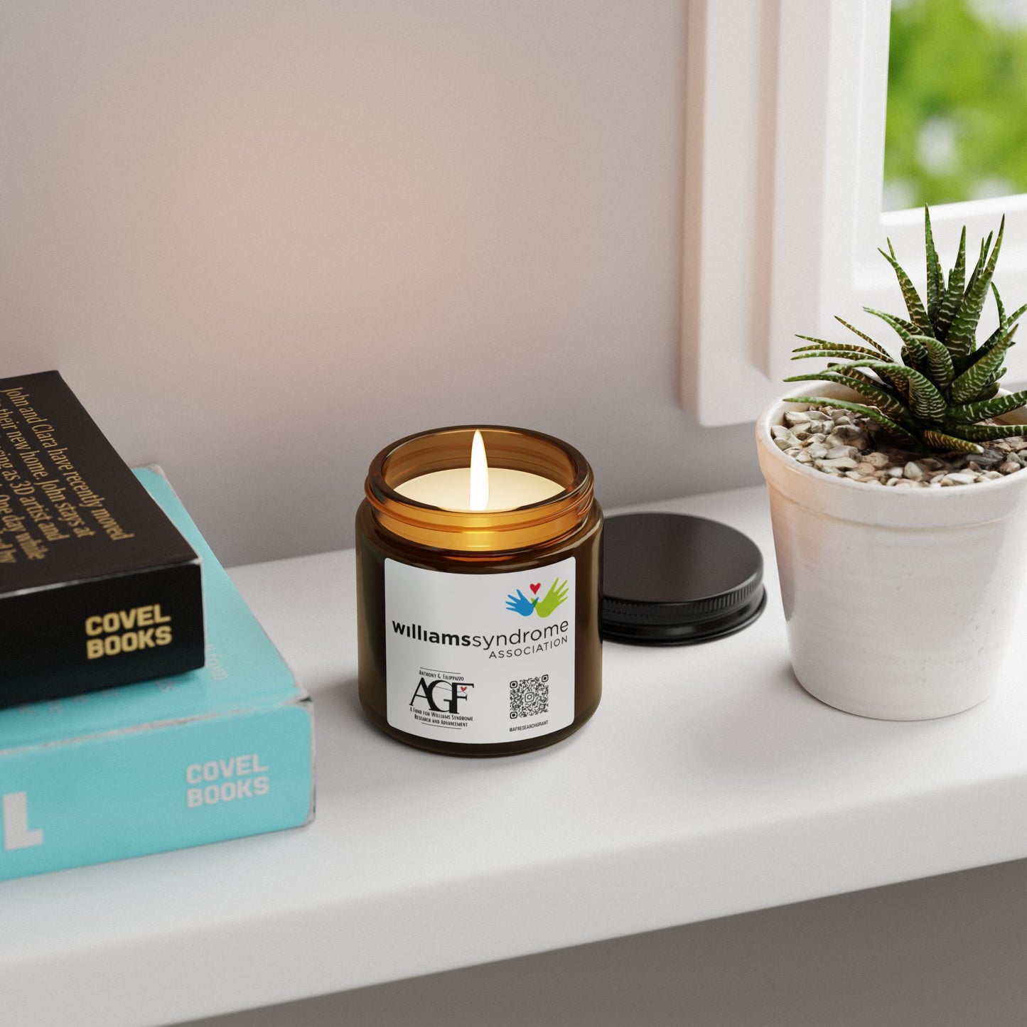 AGF - WSA Scented Soy Candle - Amber Jar