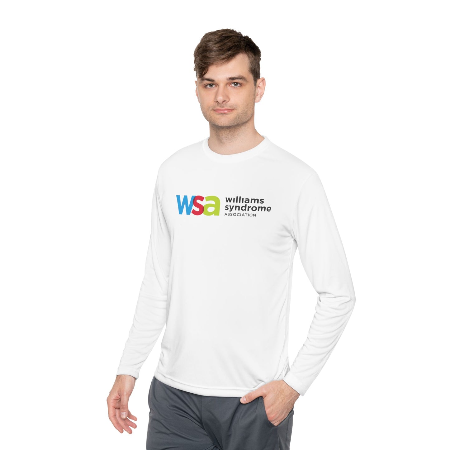 Performance Long Sleeve Tee - WSA Letters Logo