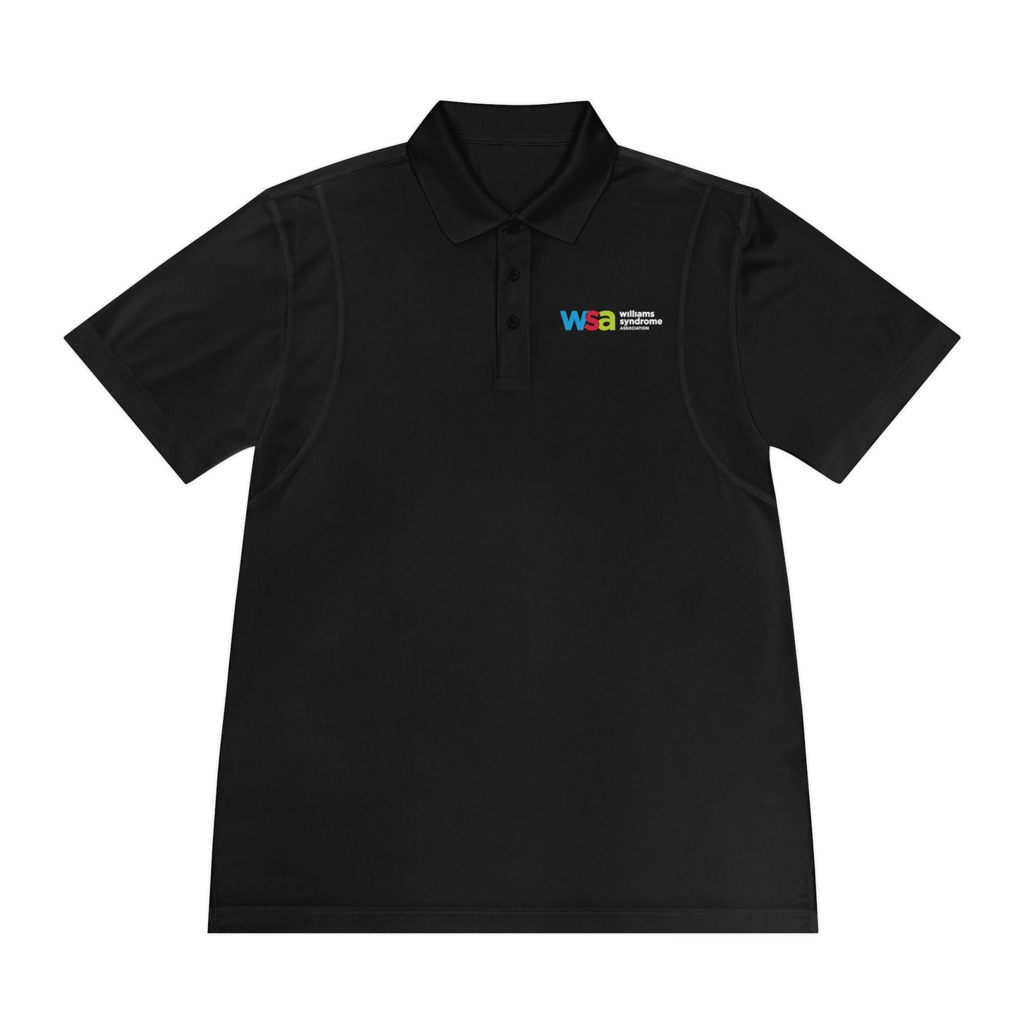 WSA Letters Sport Polo Shirt