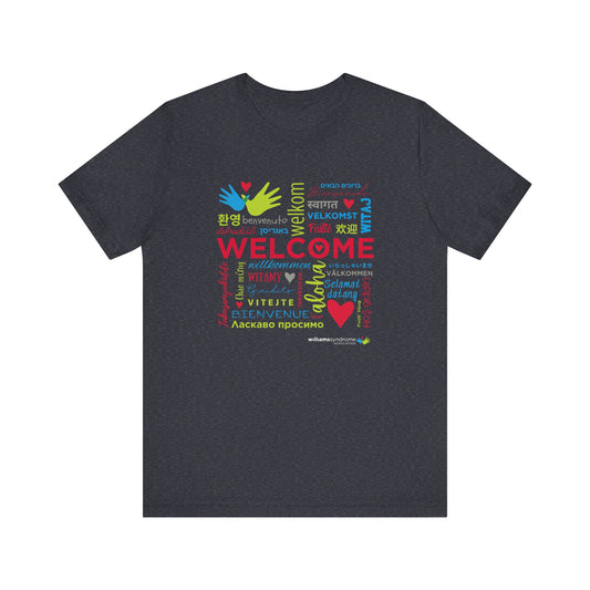 Welcome Unisex Jersey Short Sleeve Tee