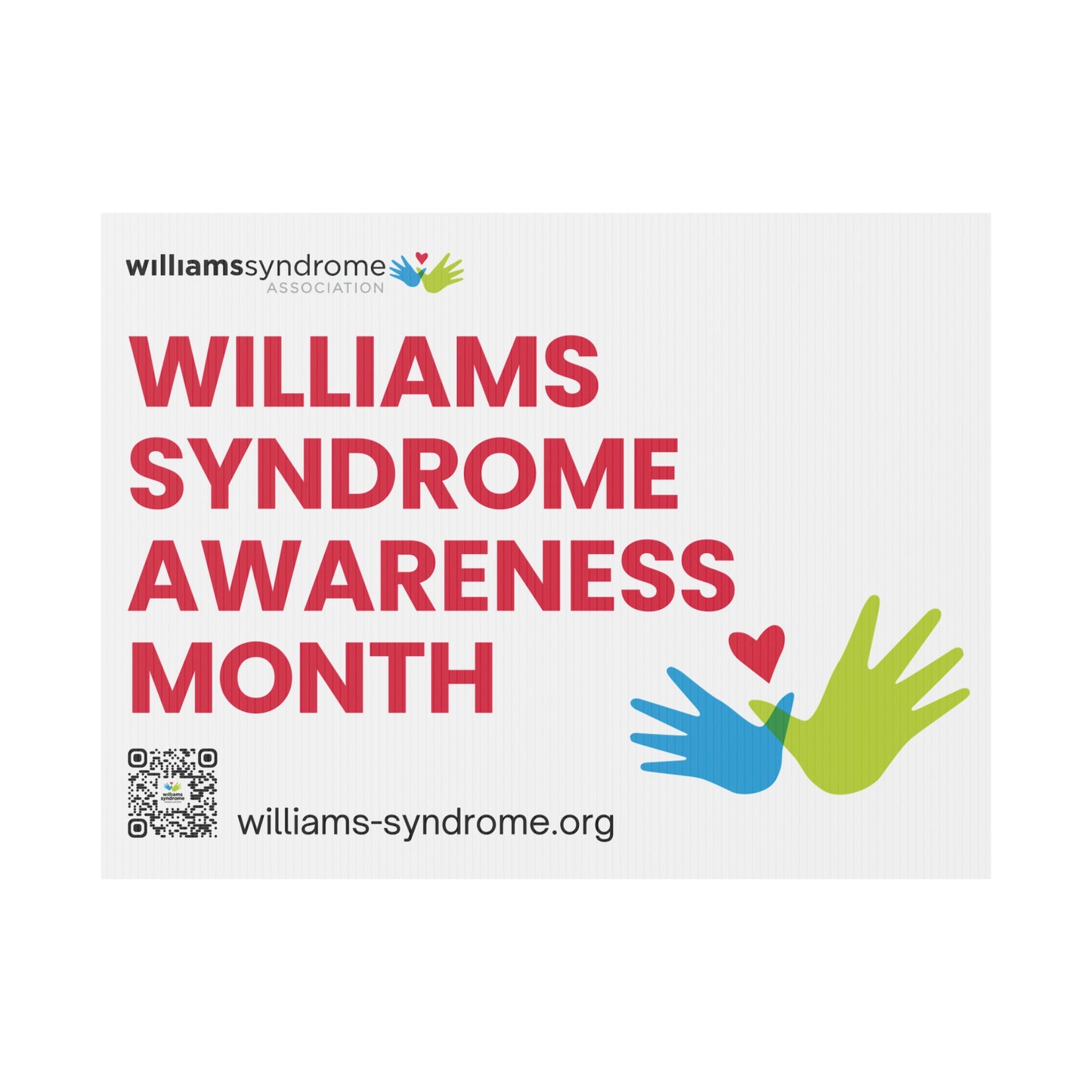 Awareness Month Plastic Yard Sign