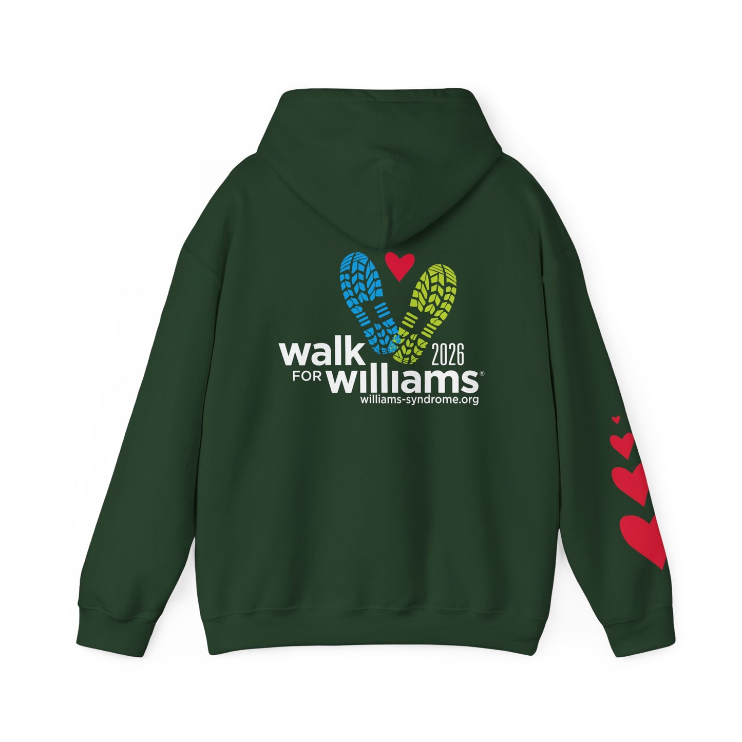 2026 Walk for Williams Unisex Hooded Sweatshirt