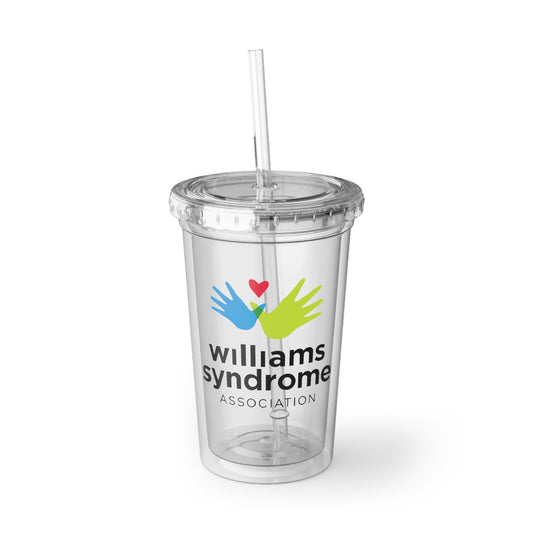 WSA Logo Acrylic Cup with Straw