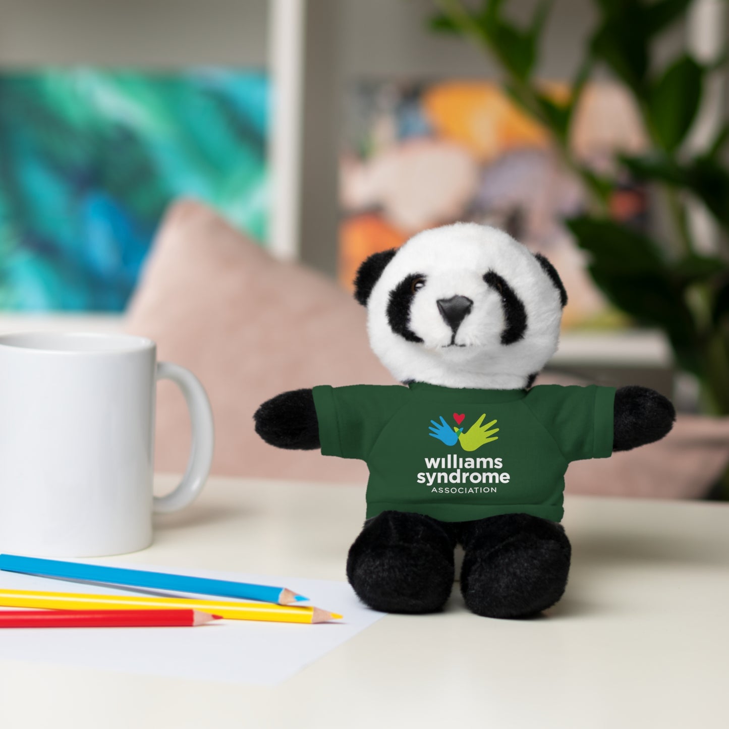 Stuffed Animal with Logo T-shirt
