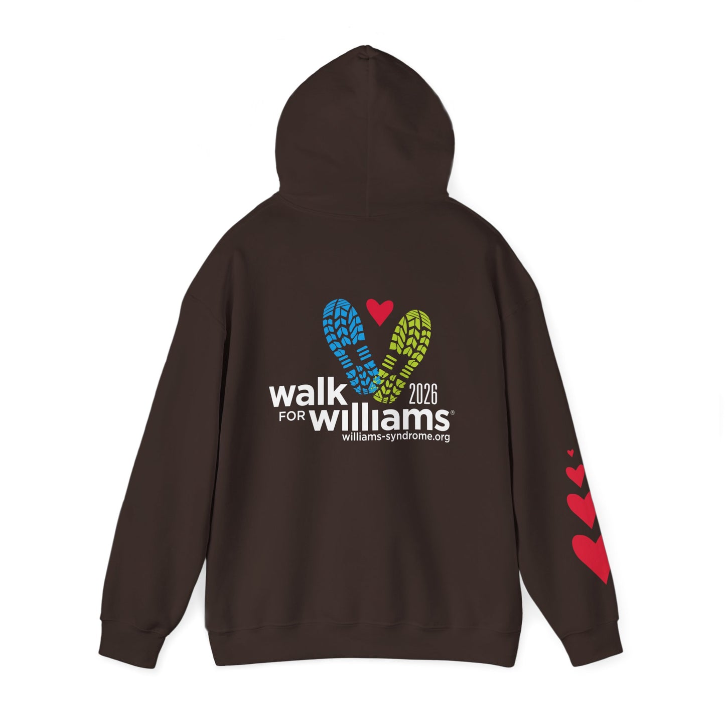 2026 Walk for Williams Unisex Hooded Sweatshirt