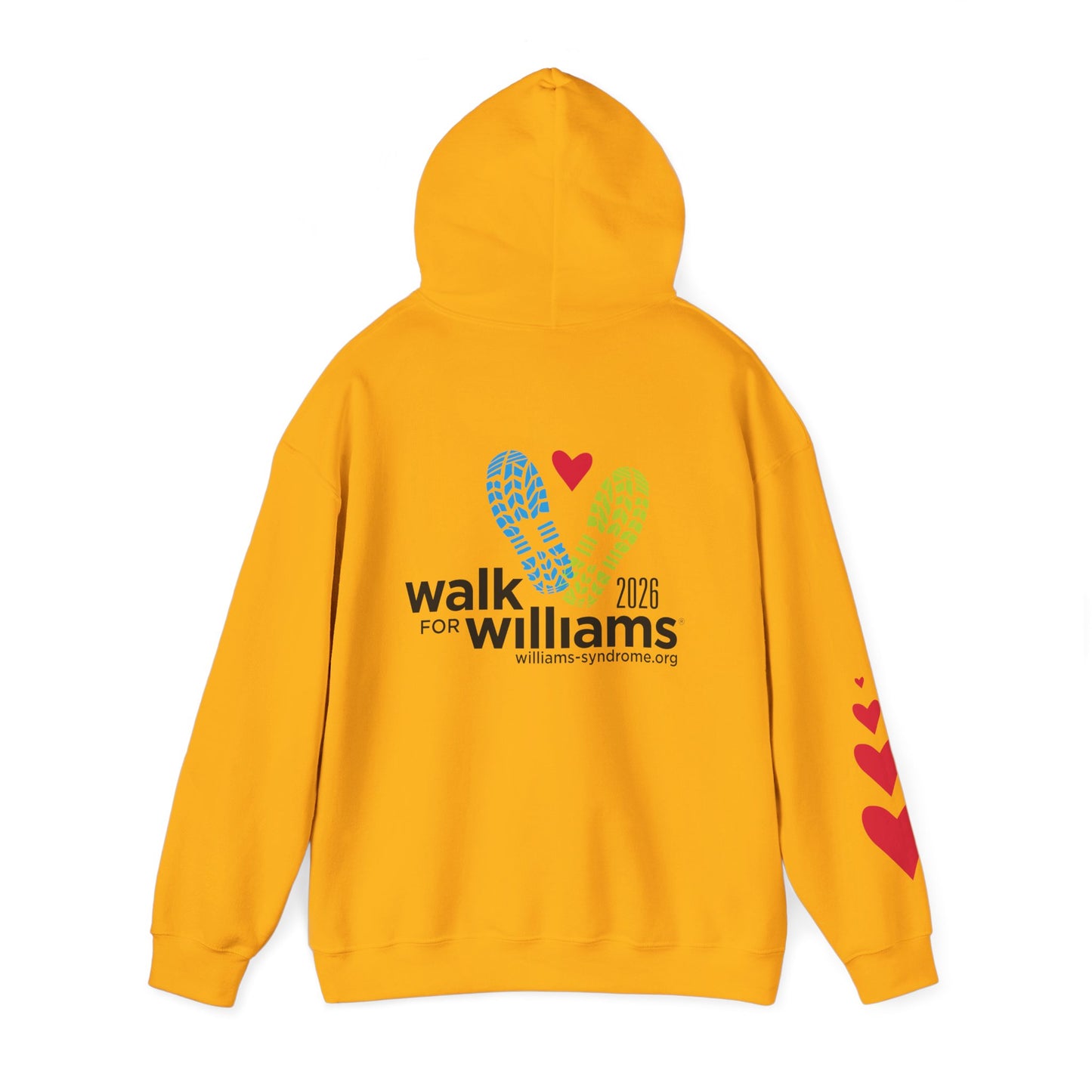2026 Walk for Williams Unisex Hooded Sweatshirt