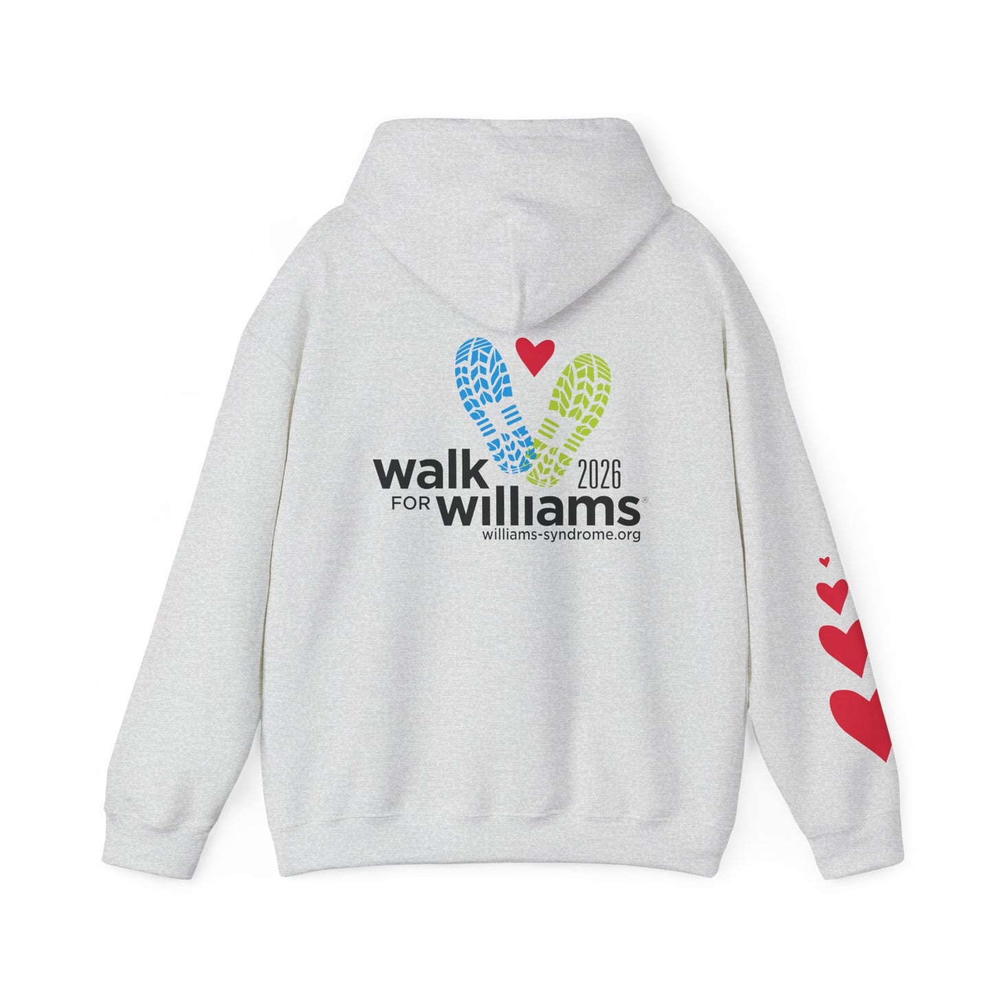 2026 Walk for Williams Unisex Hooded Sweatshirt