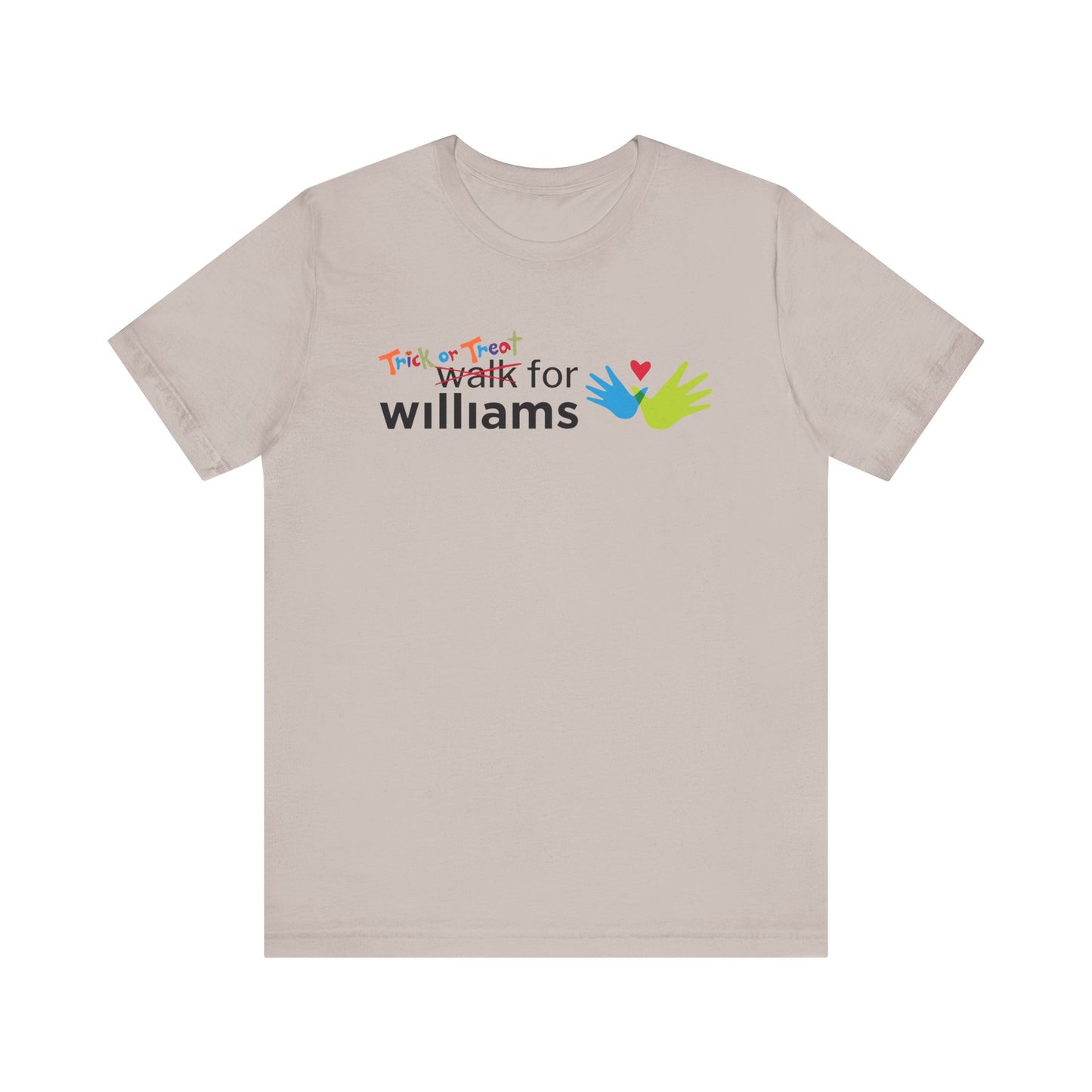 Trick-or-Treat Walk for Williams: Official Williams Syndrome Awareness Unisex Tee