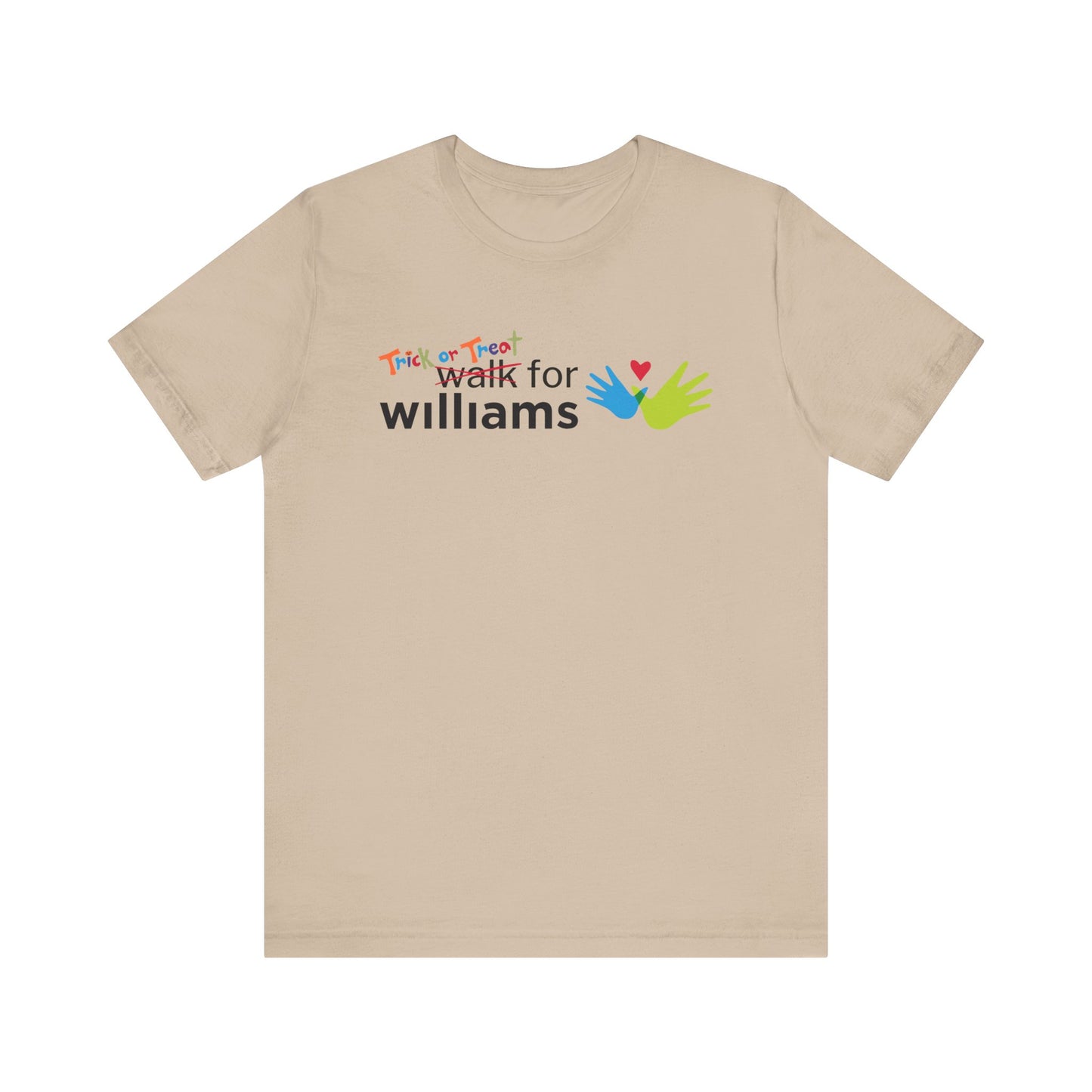 Trick-or-Treat Walk for Williams: Official Williams Syndrome Awareness Unisex Tee