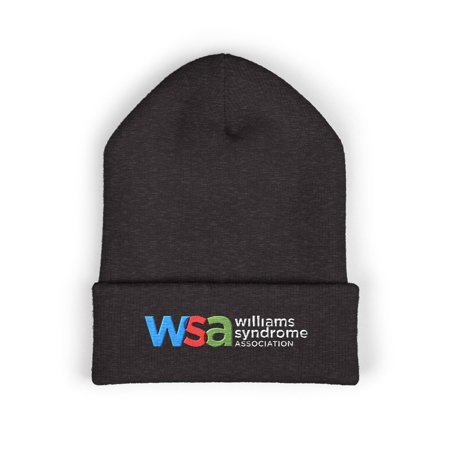 WSA Letters Logo Embroidered Beanie